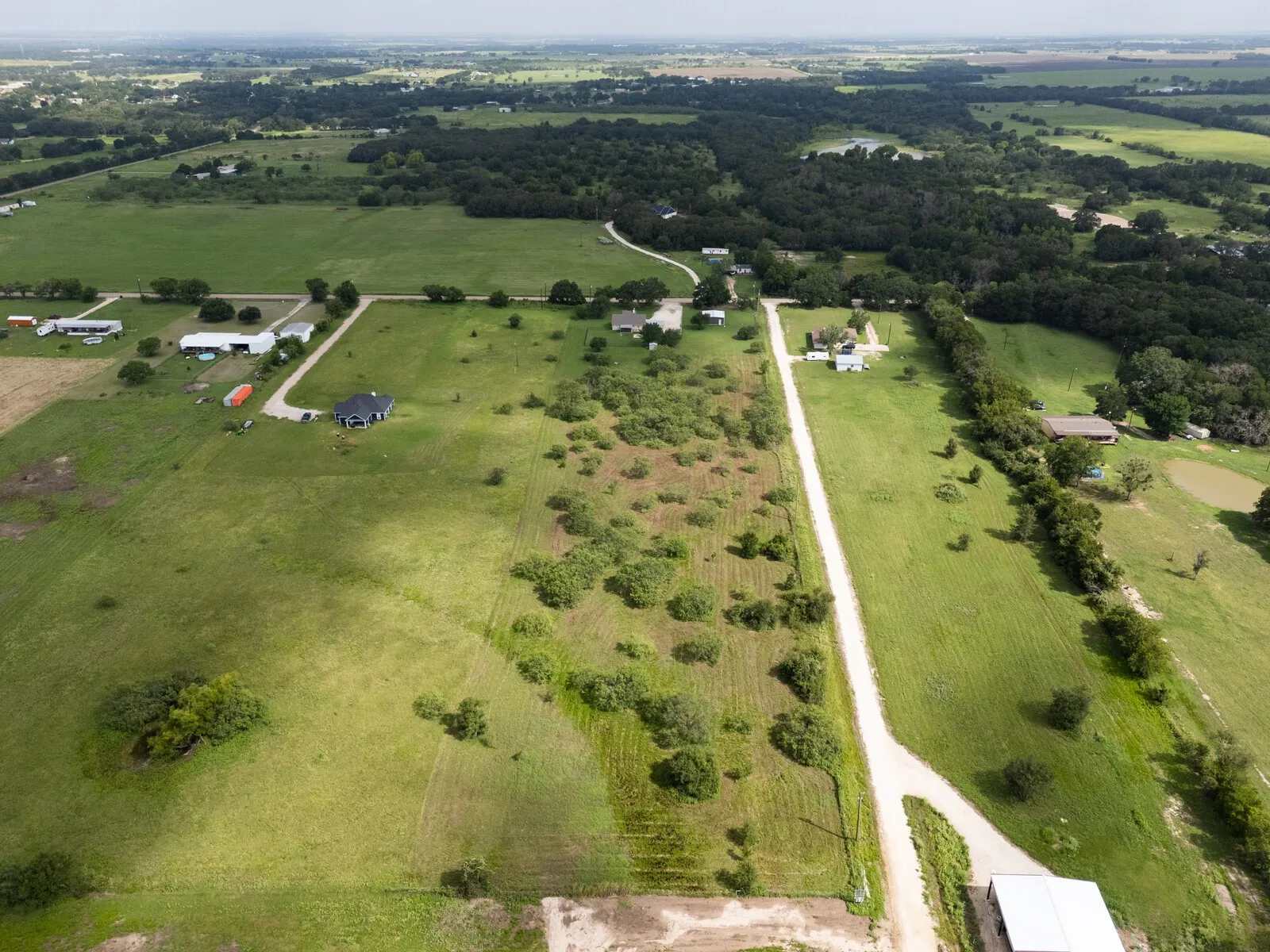 View of tract from back