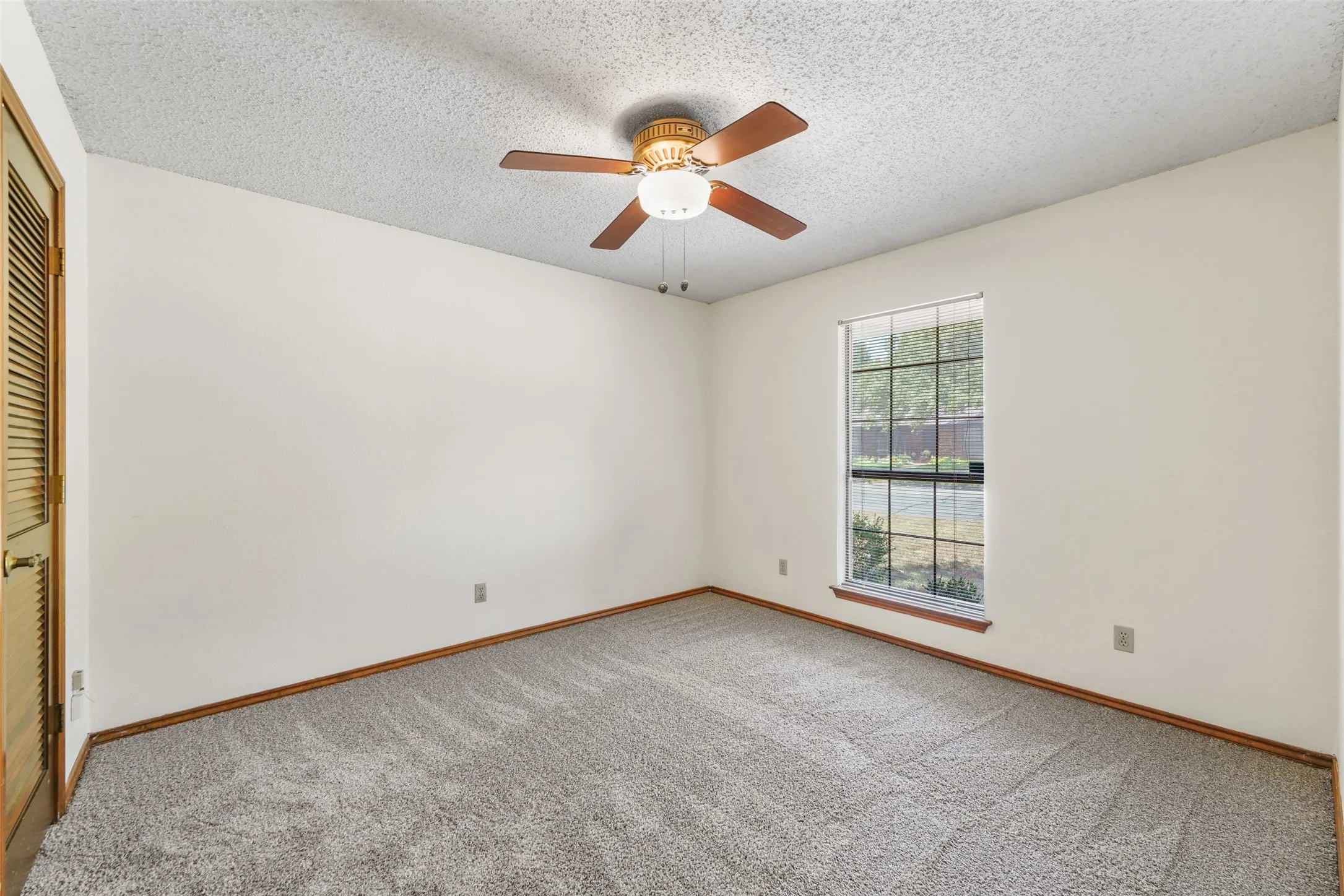 also features a large closet with new carpet