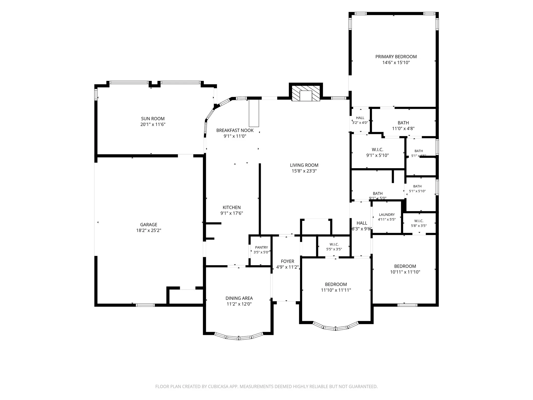 Floor plan 2323 Brookside Dr