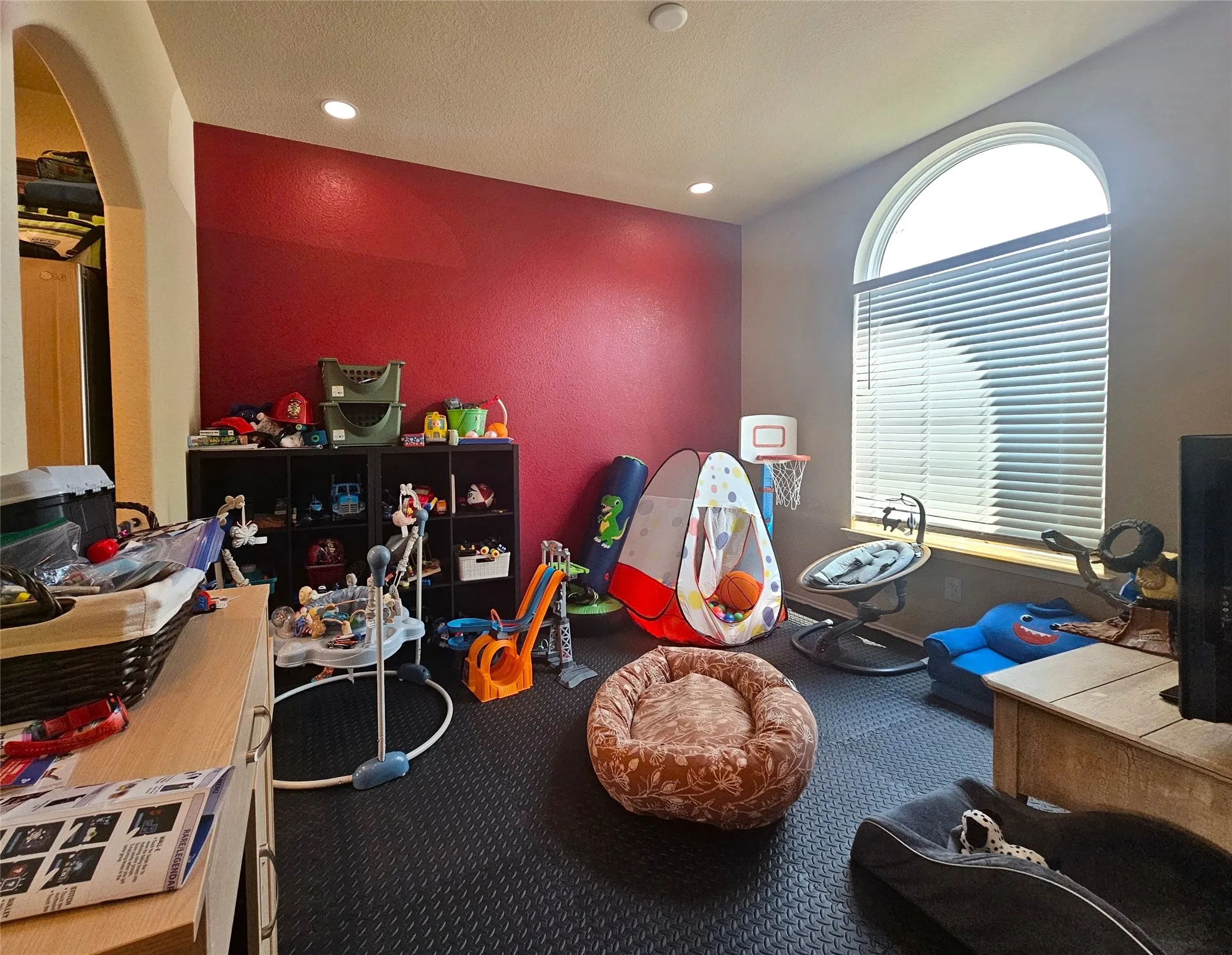 Dining currently being used as a playroom for the kids