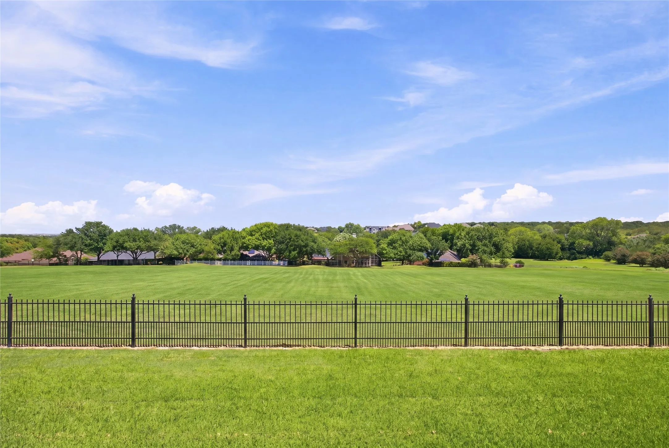 Eastern view from back of home across the greenbelt