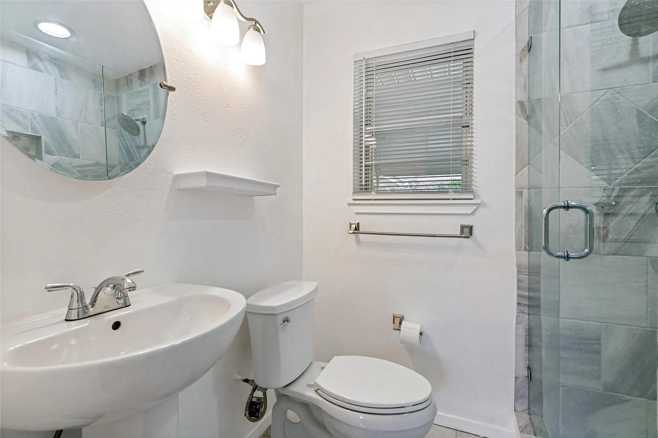 Newly rennovated primary bath