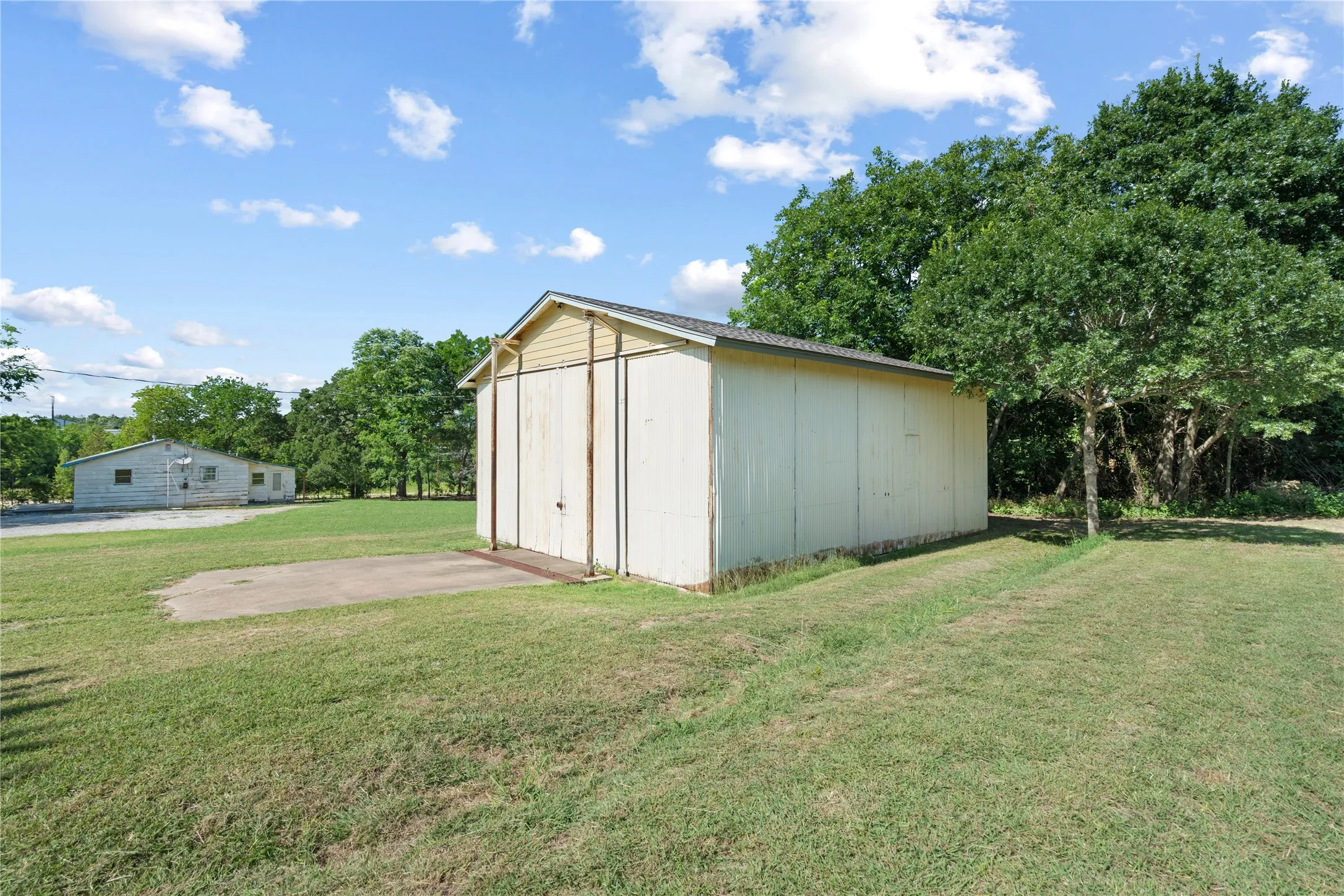 View of outdoor structure
