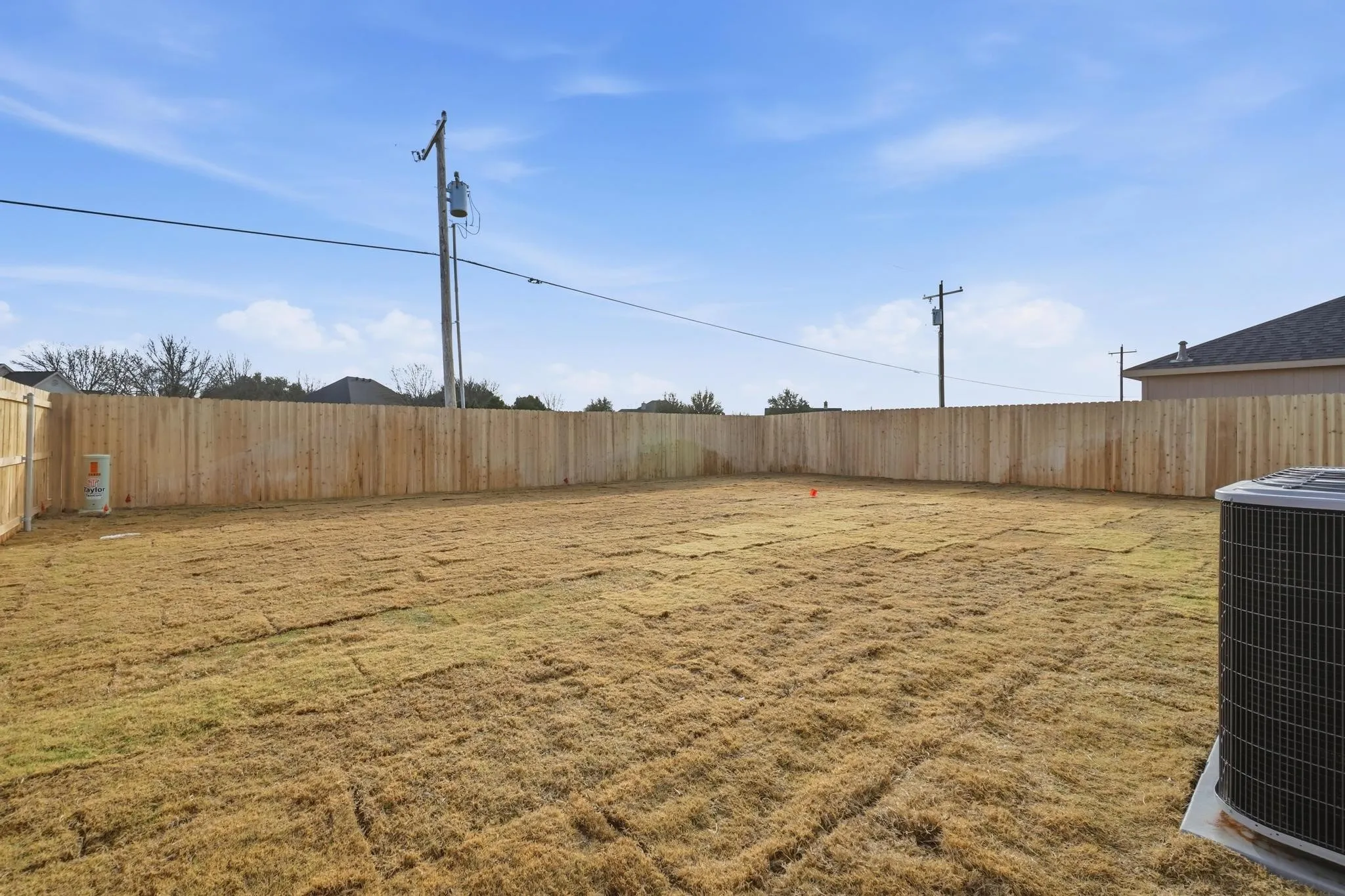 Per seller, these are pictures of an identical house but not the exact house.