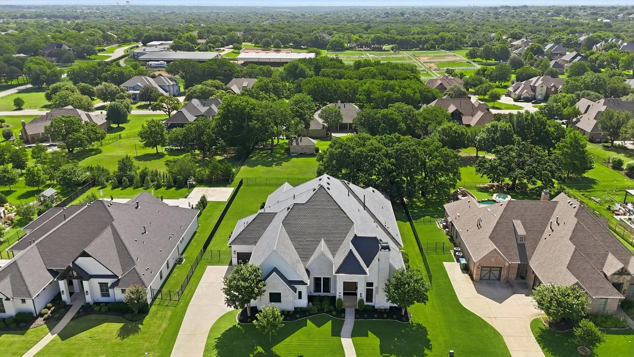 The DaVinci Black Slate composite roof delivers top-tier protection: Class A fire rated, Class 4 impact rated, and hurricane wind performance rated, all while resisting fading, rotting, cracking, and p