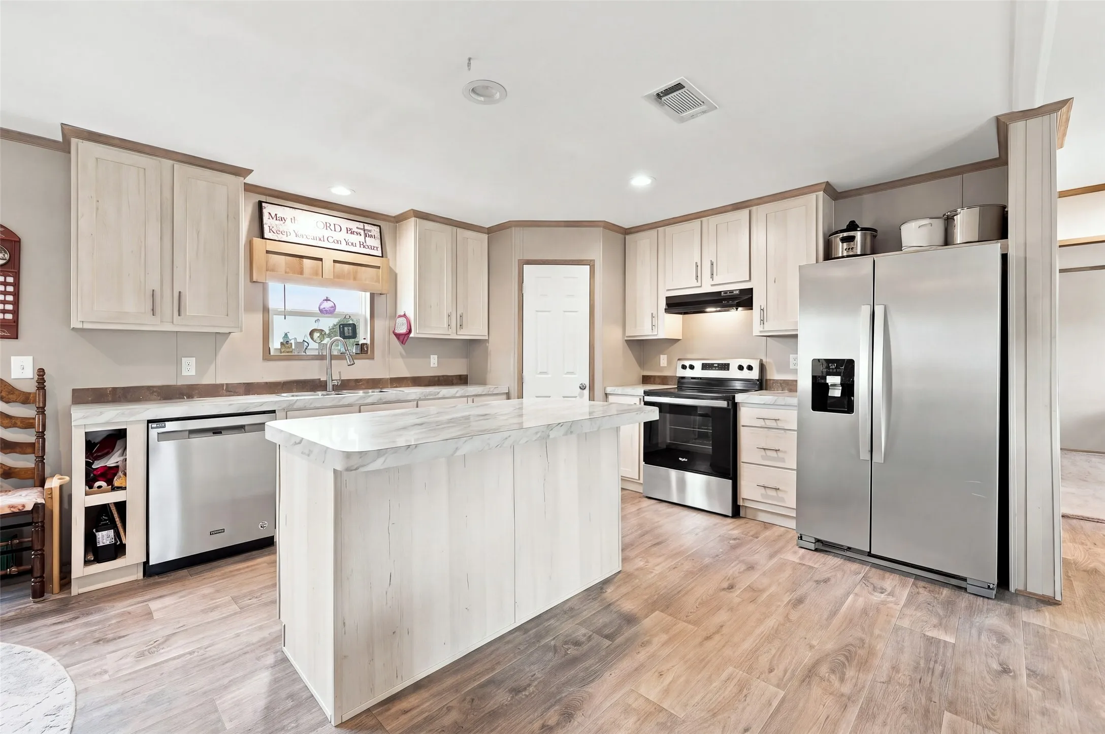 Modern kitchen with island
