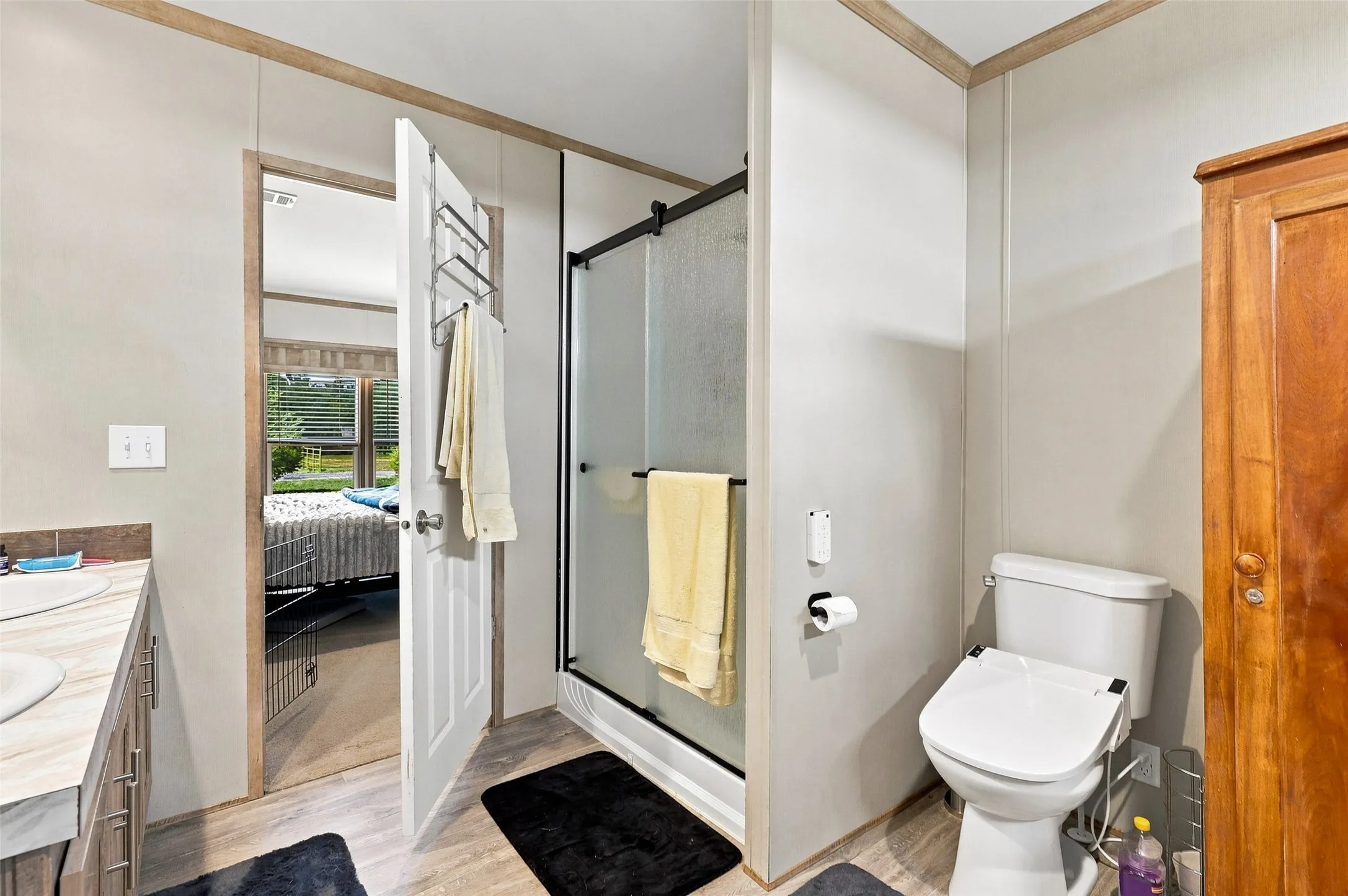 Primary bath with separate shower