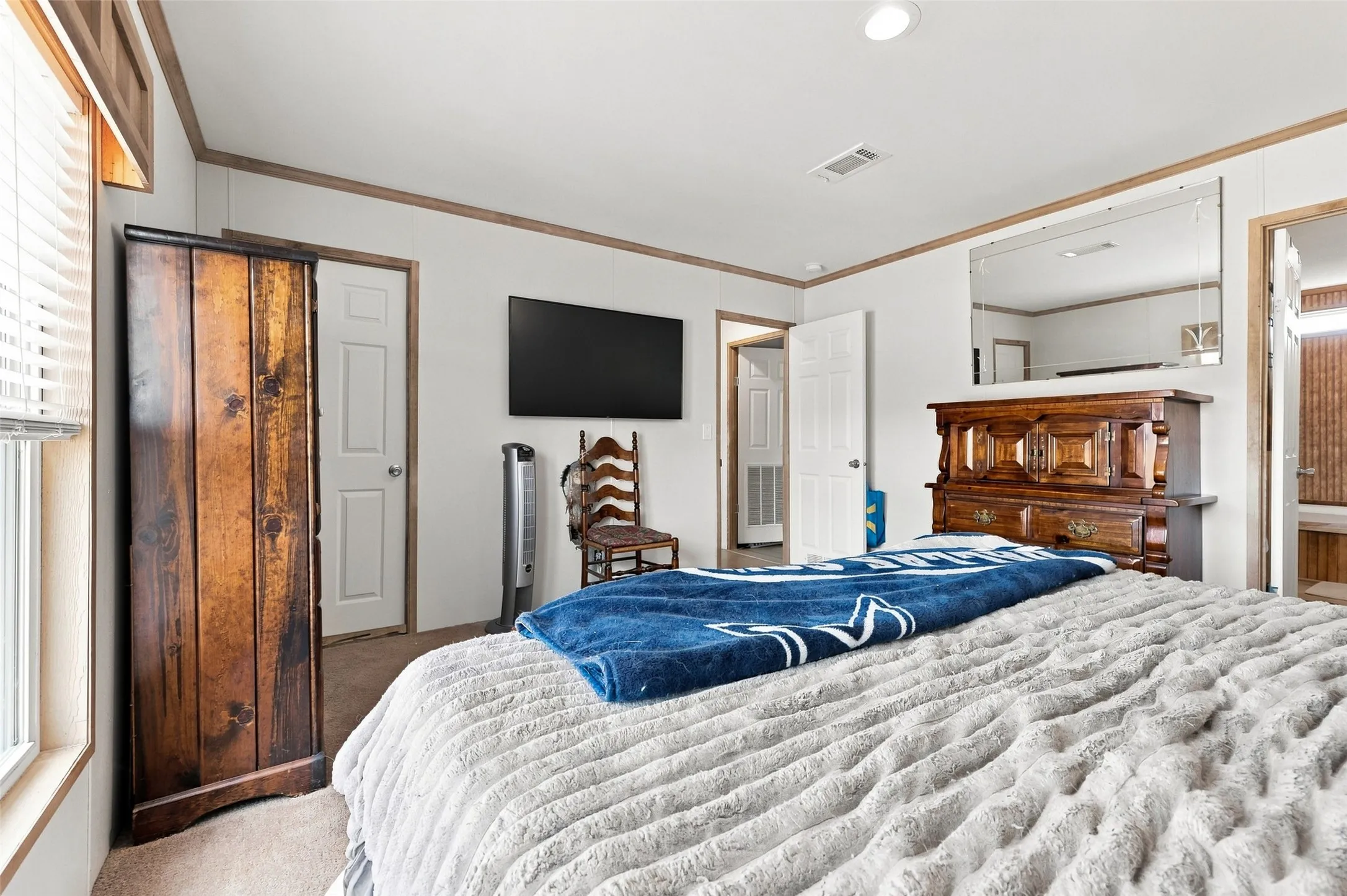 Large primary suite