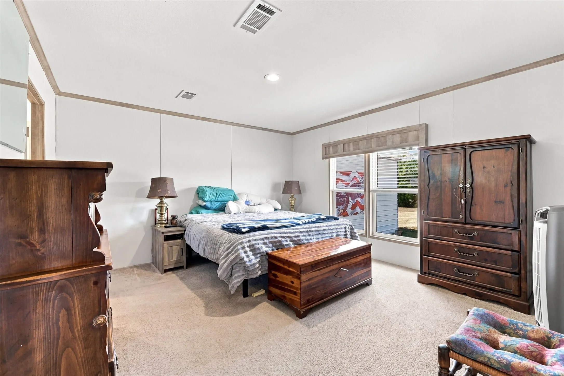 Large primary suite