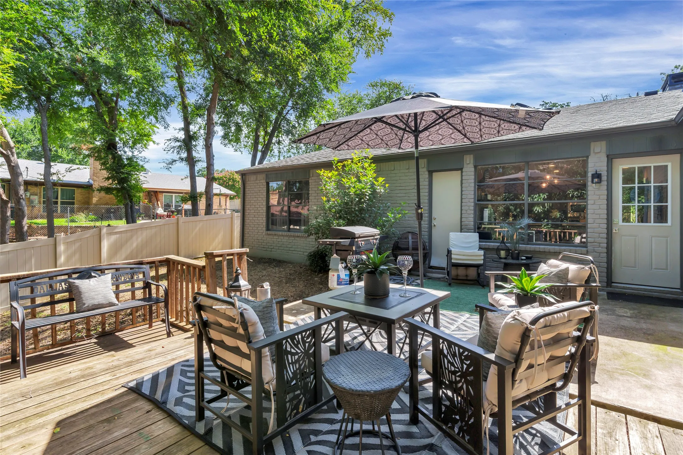 Back Patio