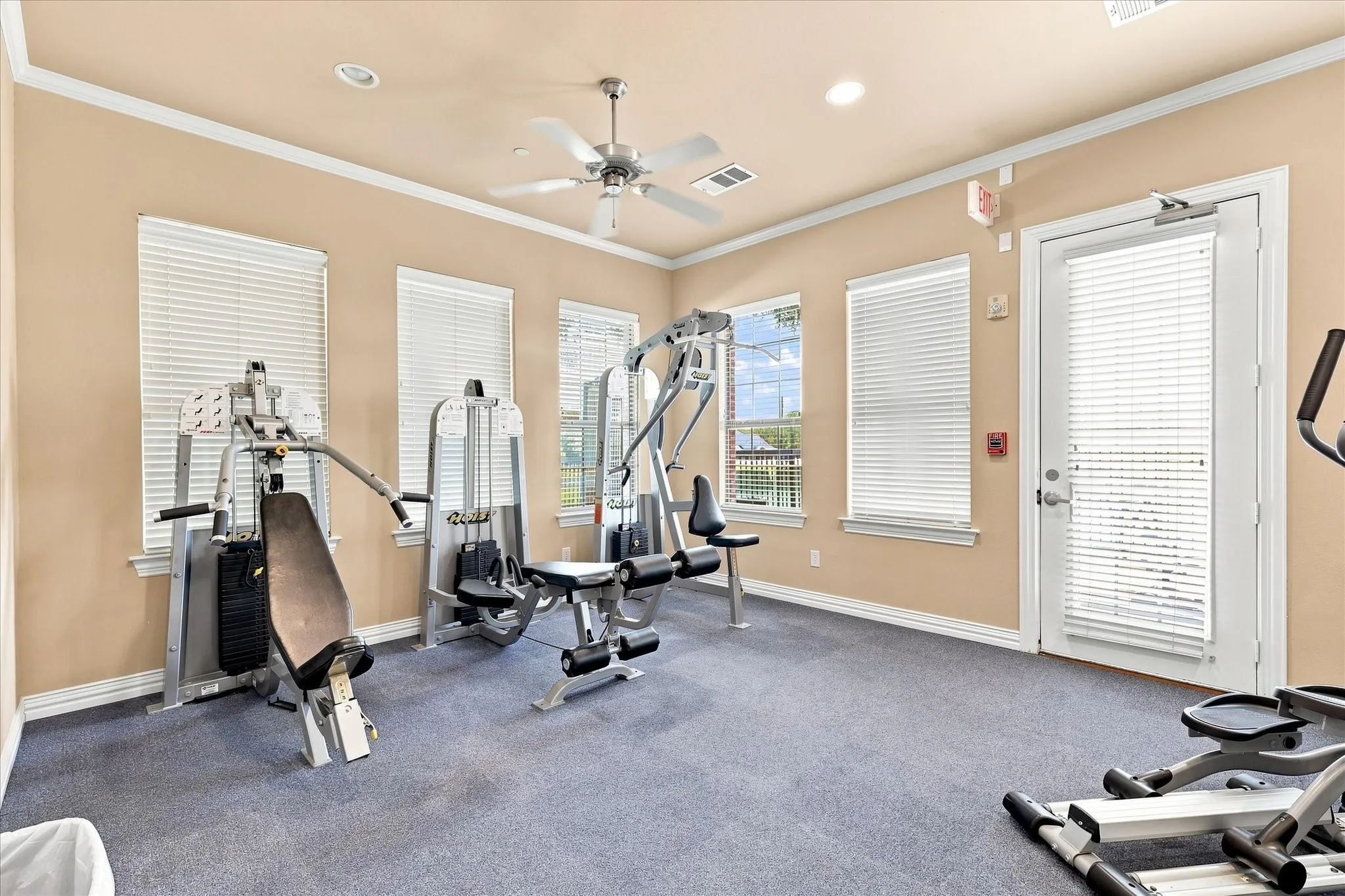 The community offers a variety of amenities designed to make everyday living more enjoyable, including a neighborhood fitness center where residents can stay active close to home.