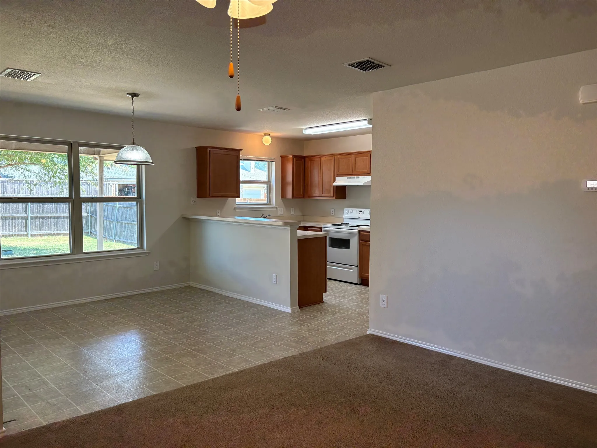 View of the Open Floor plan