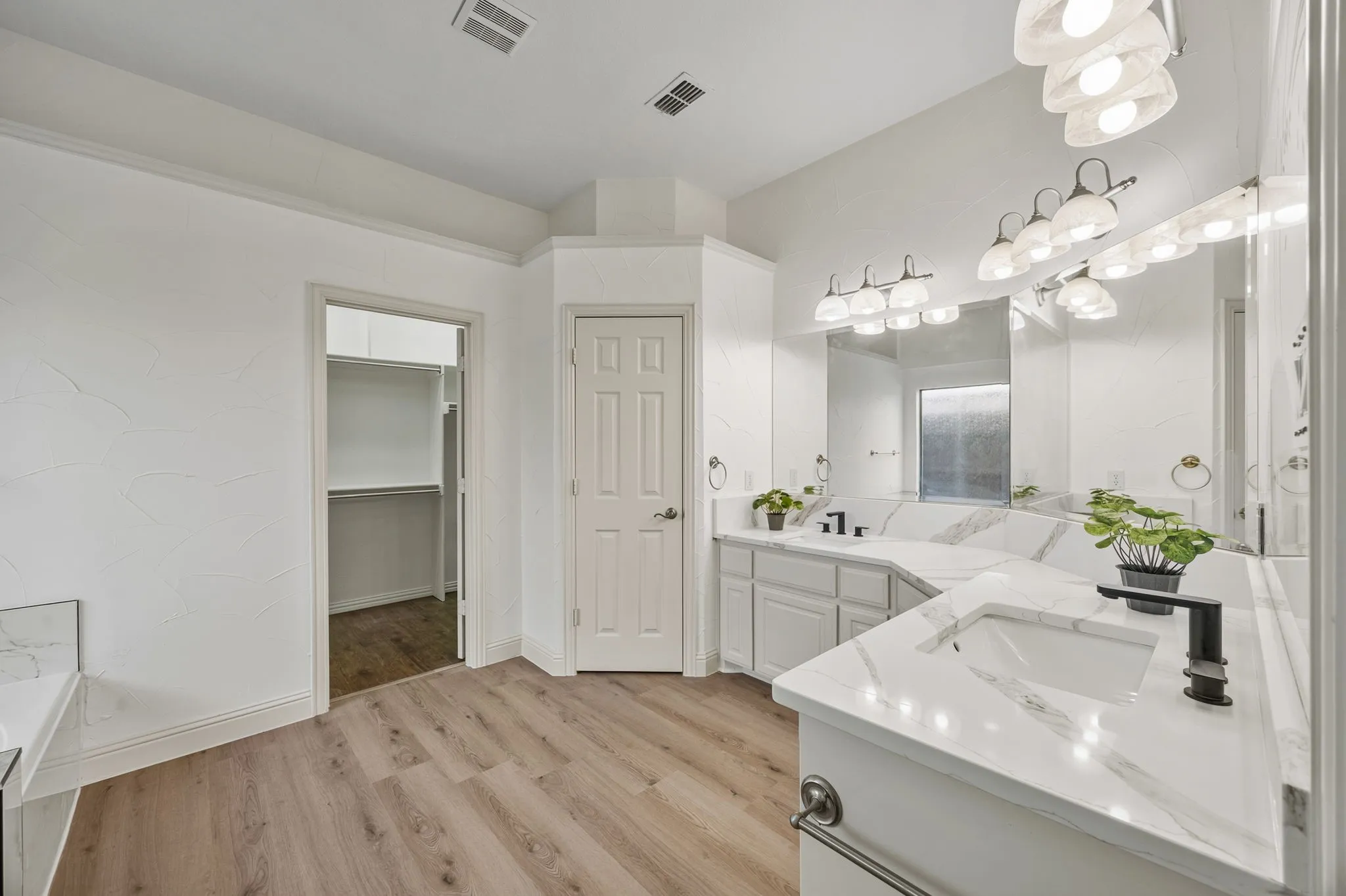 Master bathroom