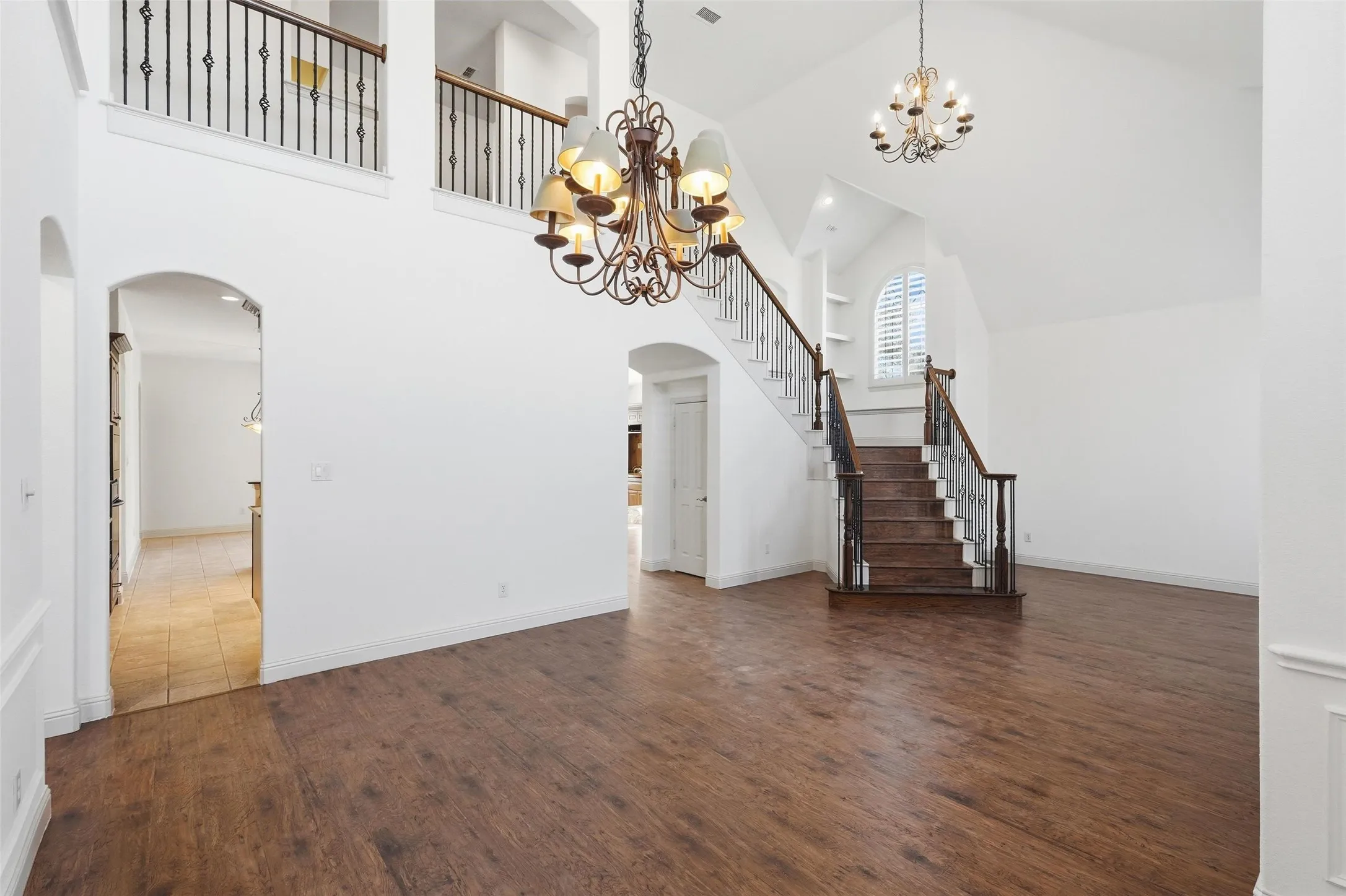 Dining and living rooms