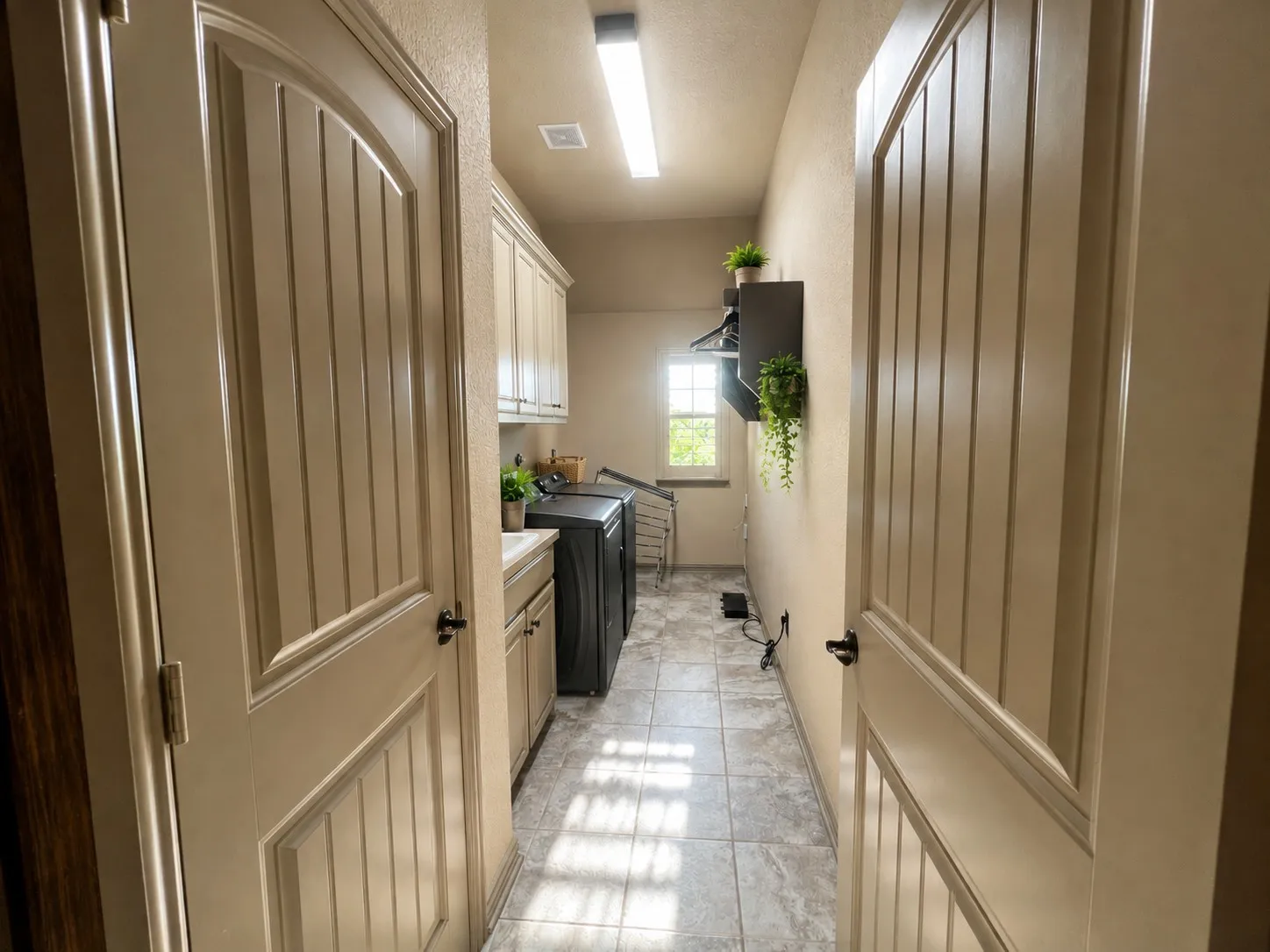 Laundry with sink