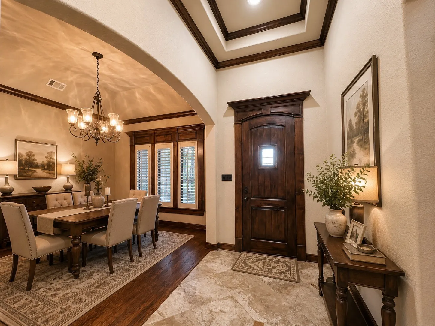 Entry and dining