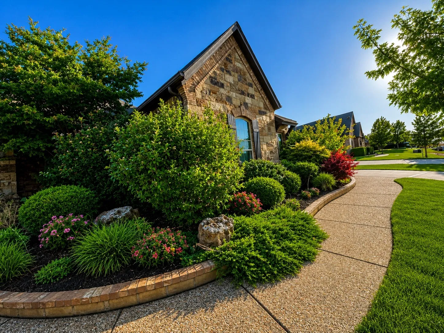 Other view of front of house