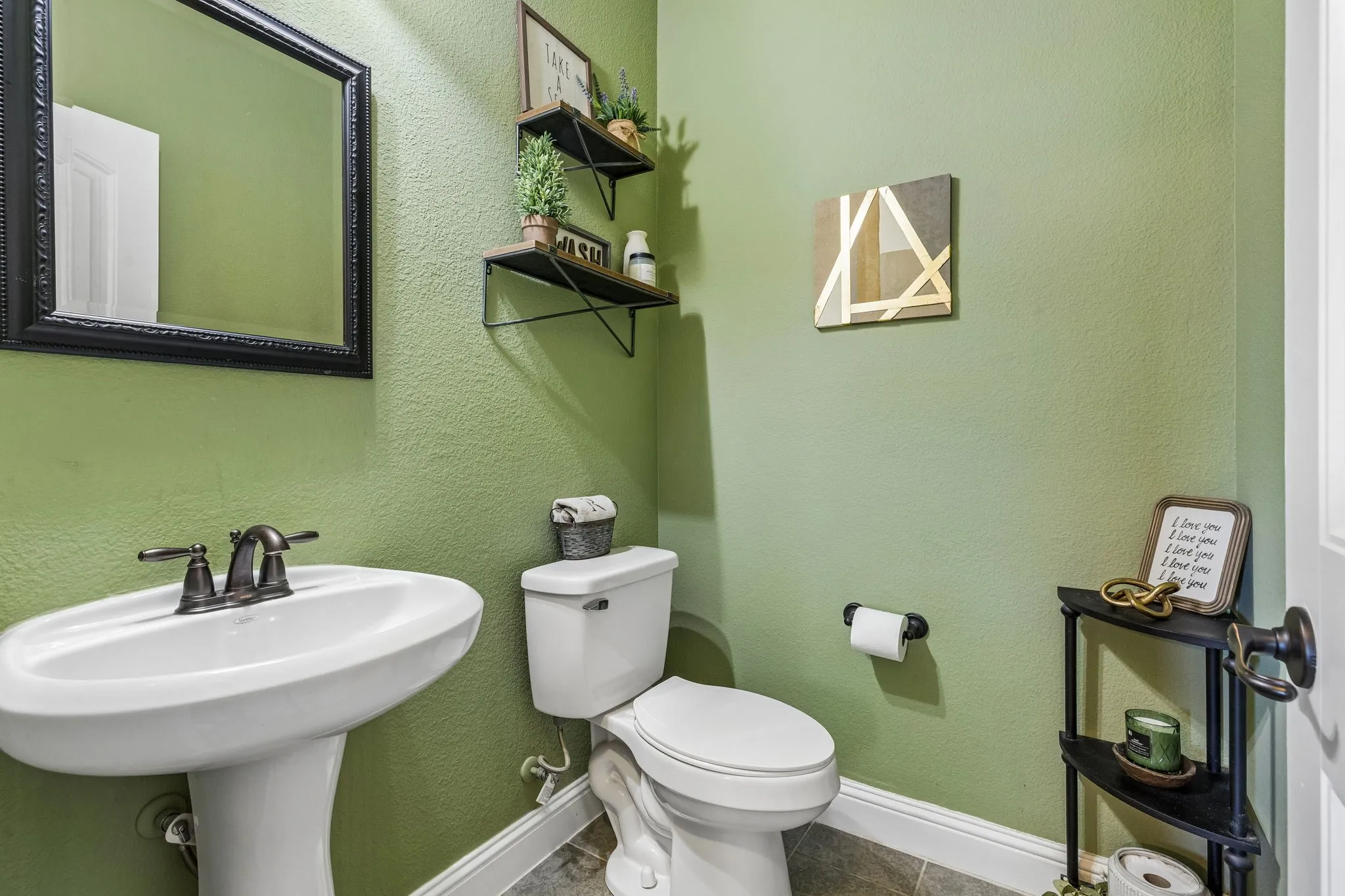 Half bath for guests