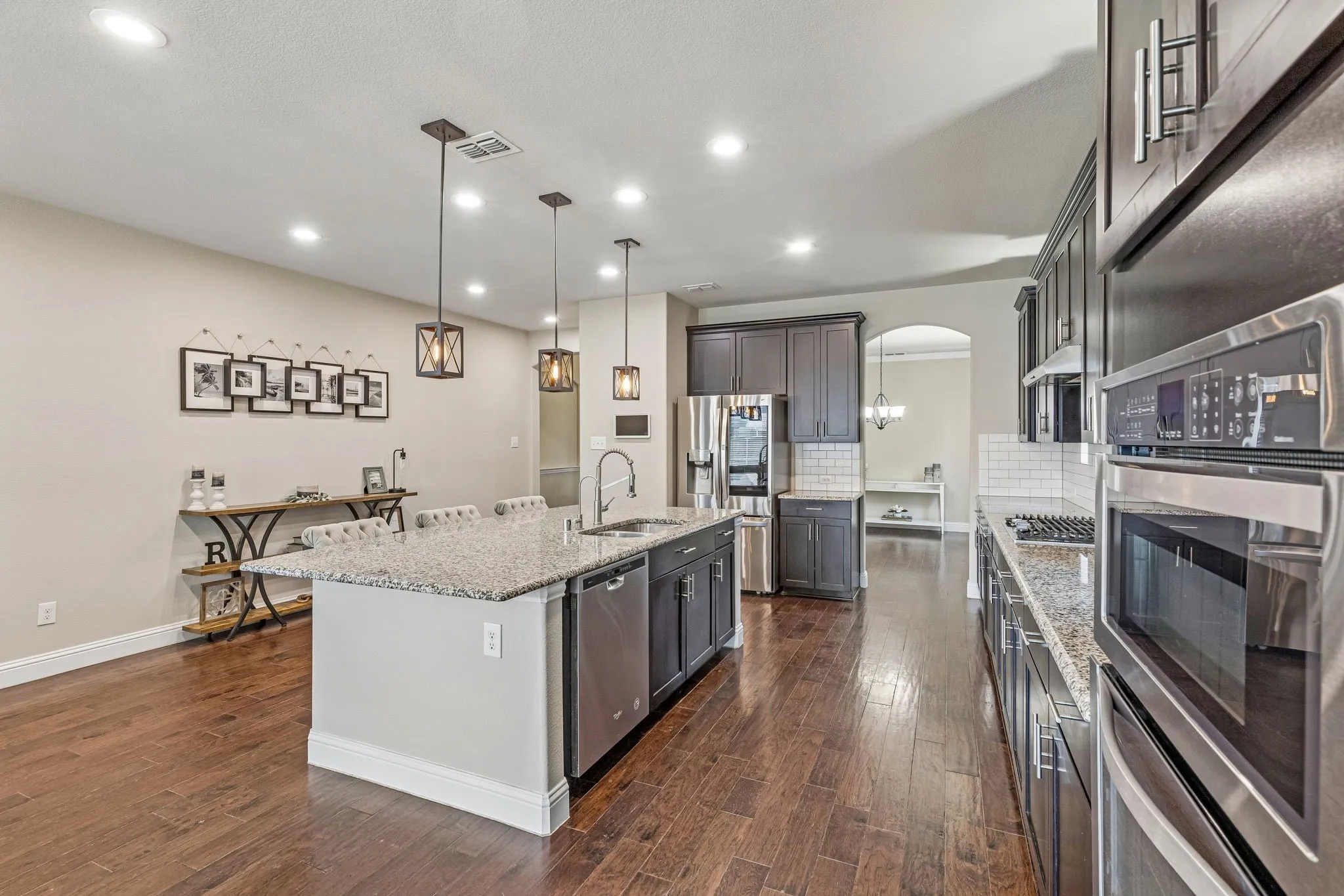 Another view of the kitchen