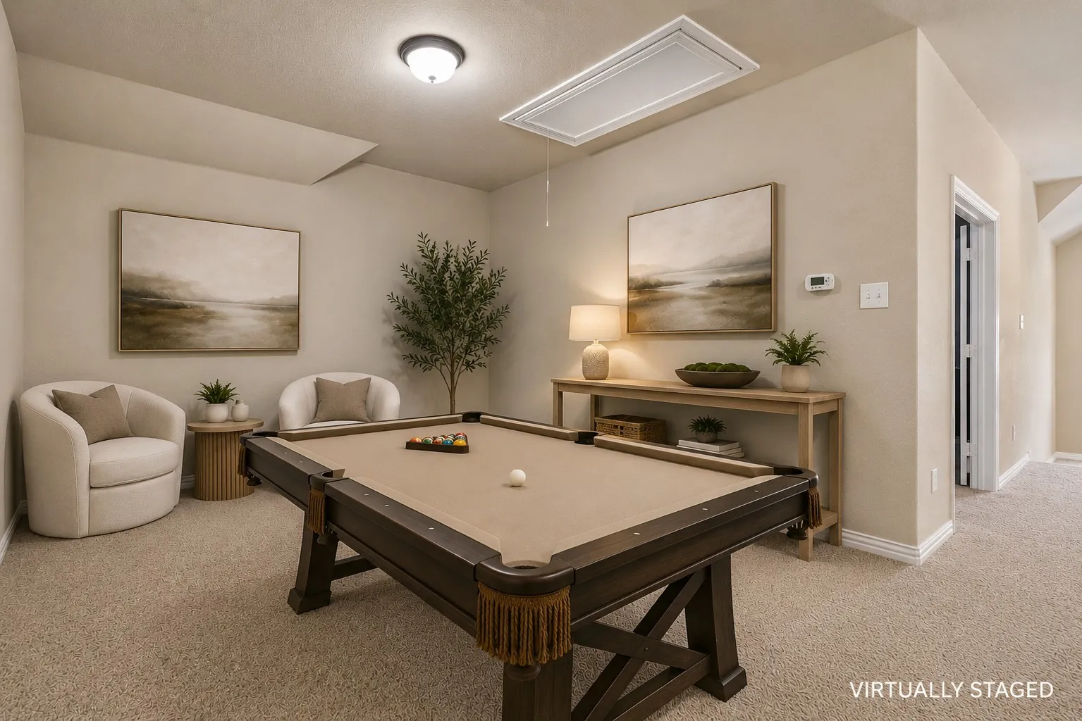Another view of the game room
