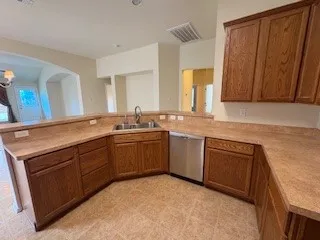 Wide Kitchen Views