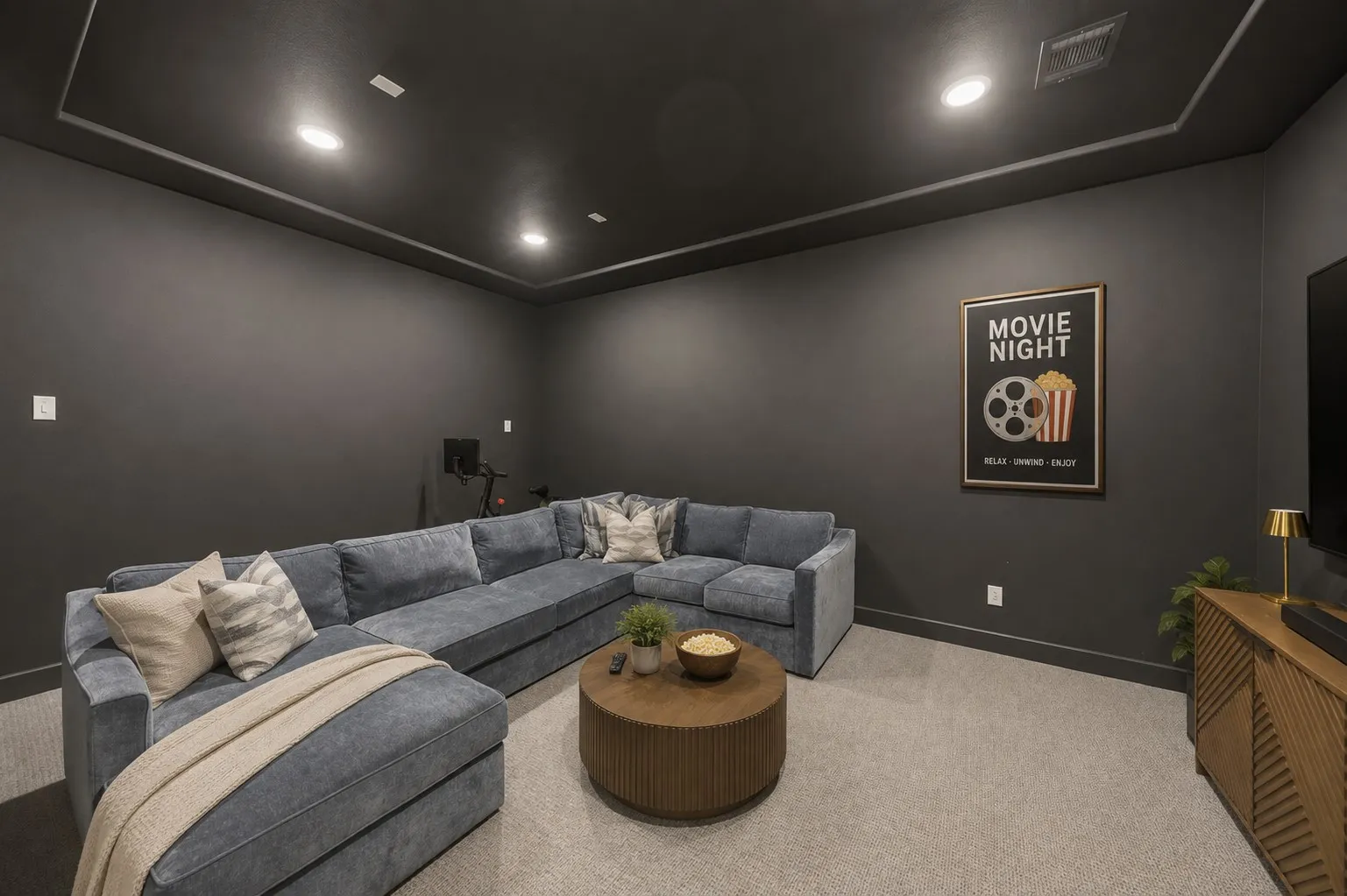 1st floor media room