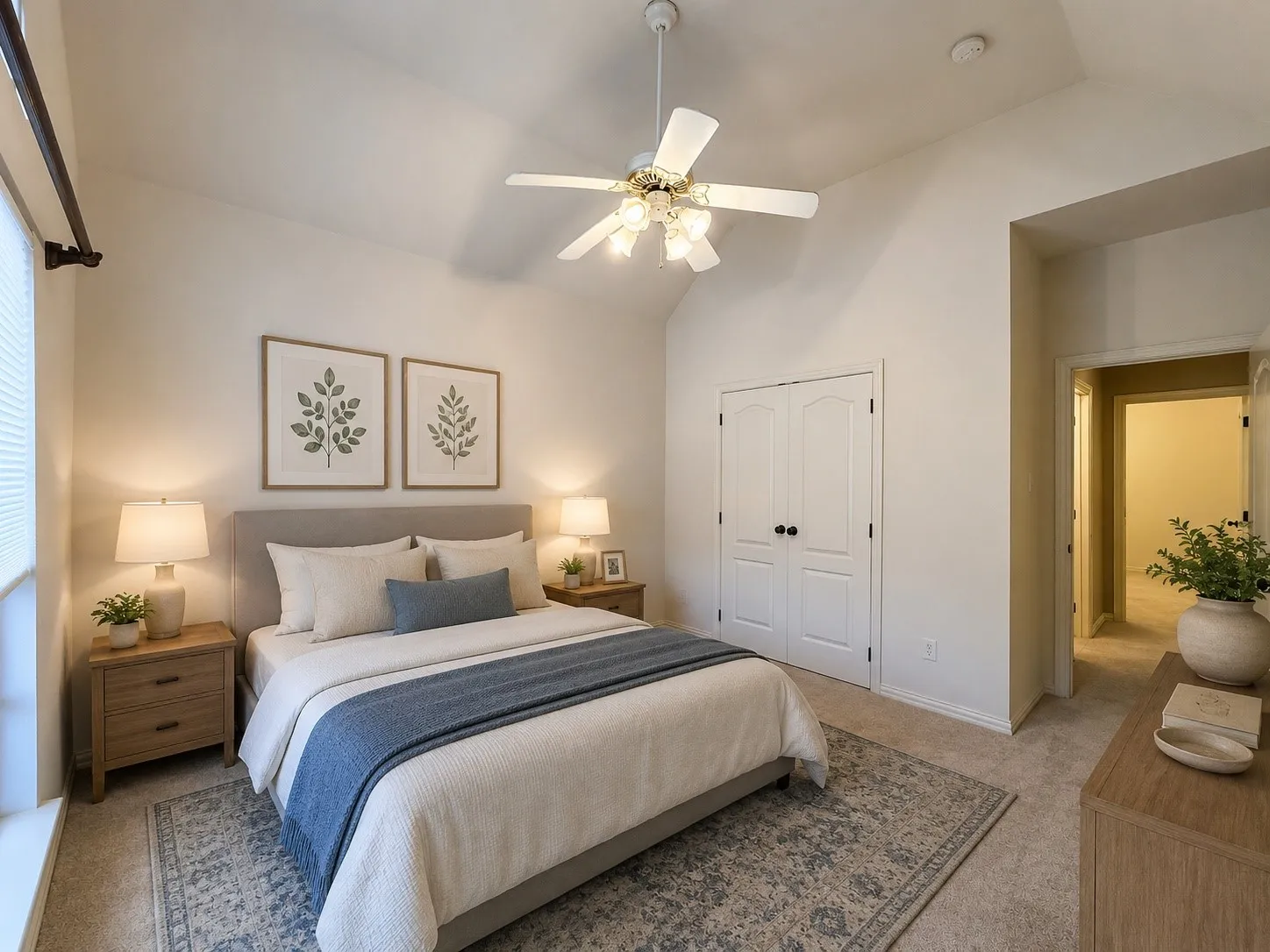 Bedroom- virtually staged to show potential
