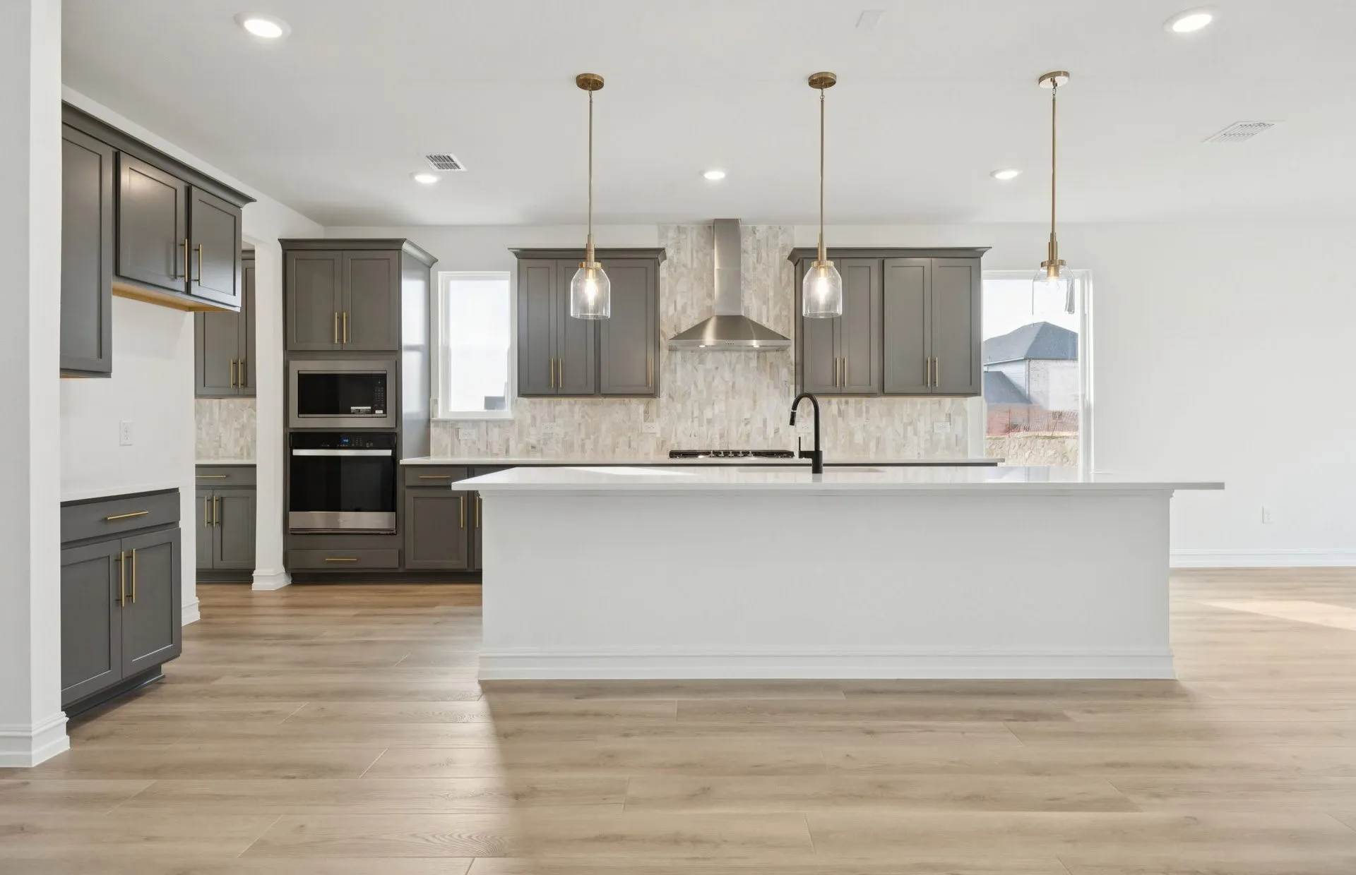 *Floorplan representation, not actual home - Spacious kitchen with eat-in bartop island
