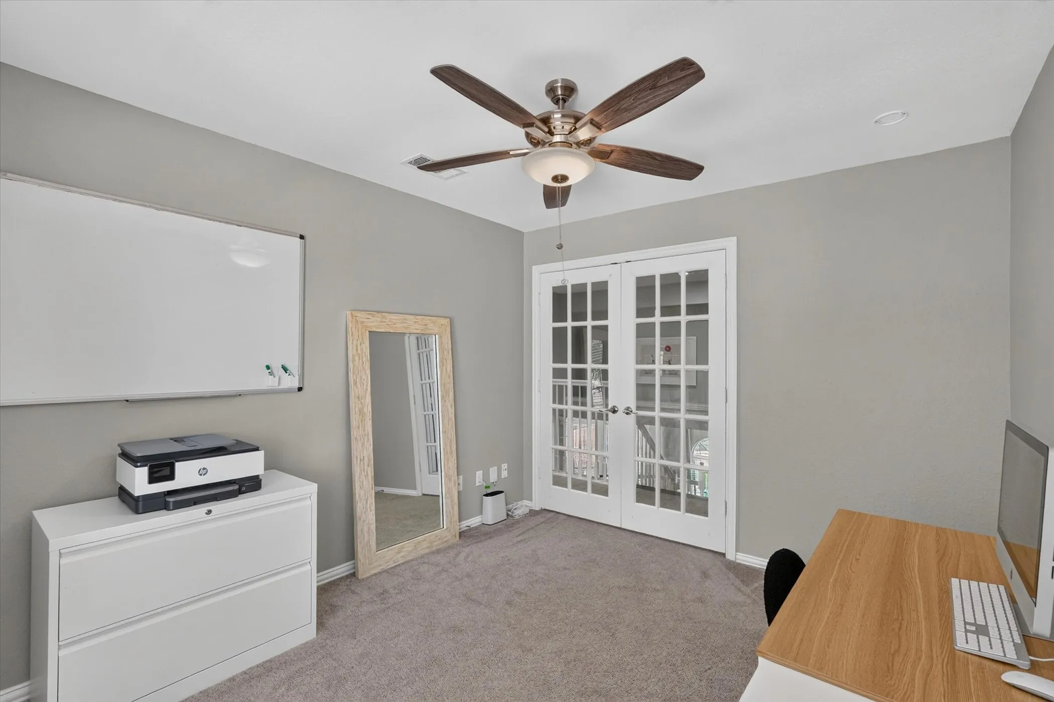 Upstairs office