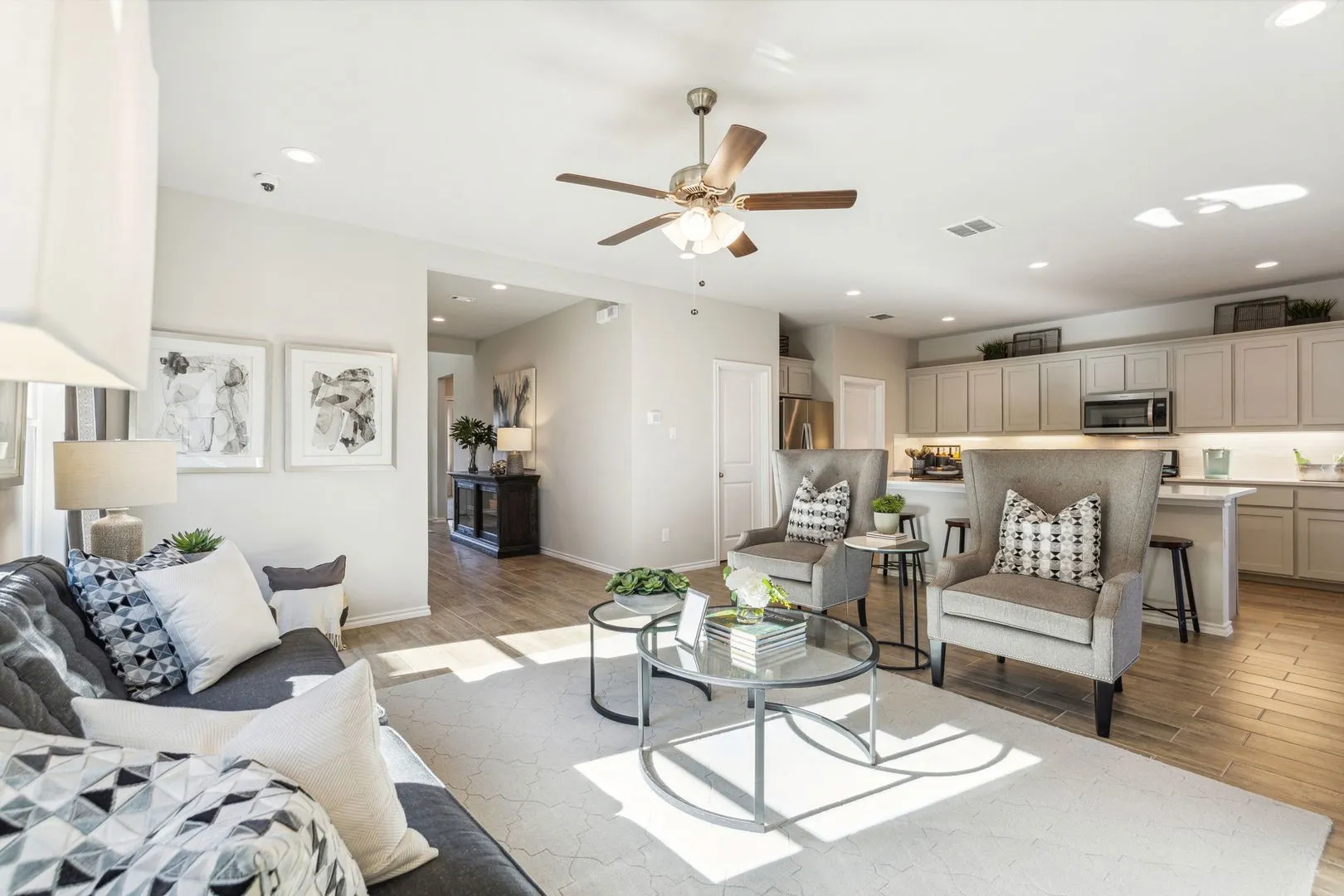 HRT - Model - 3904 Hometown Boulevard - K2455 - Lockhart - Living Room - 04