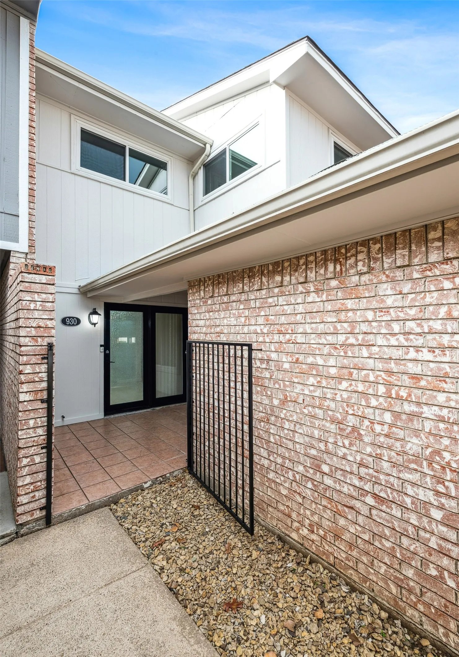 Walk up to front door