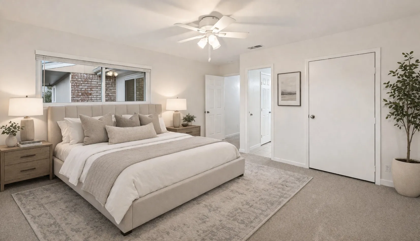 Master Bedroom, down