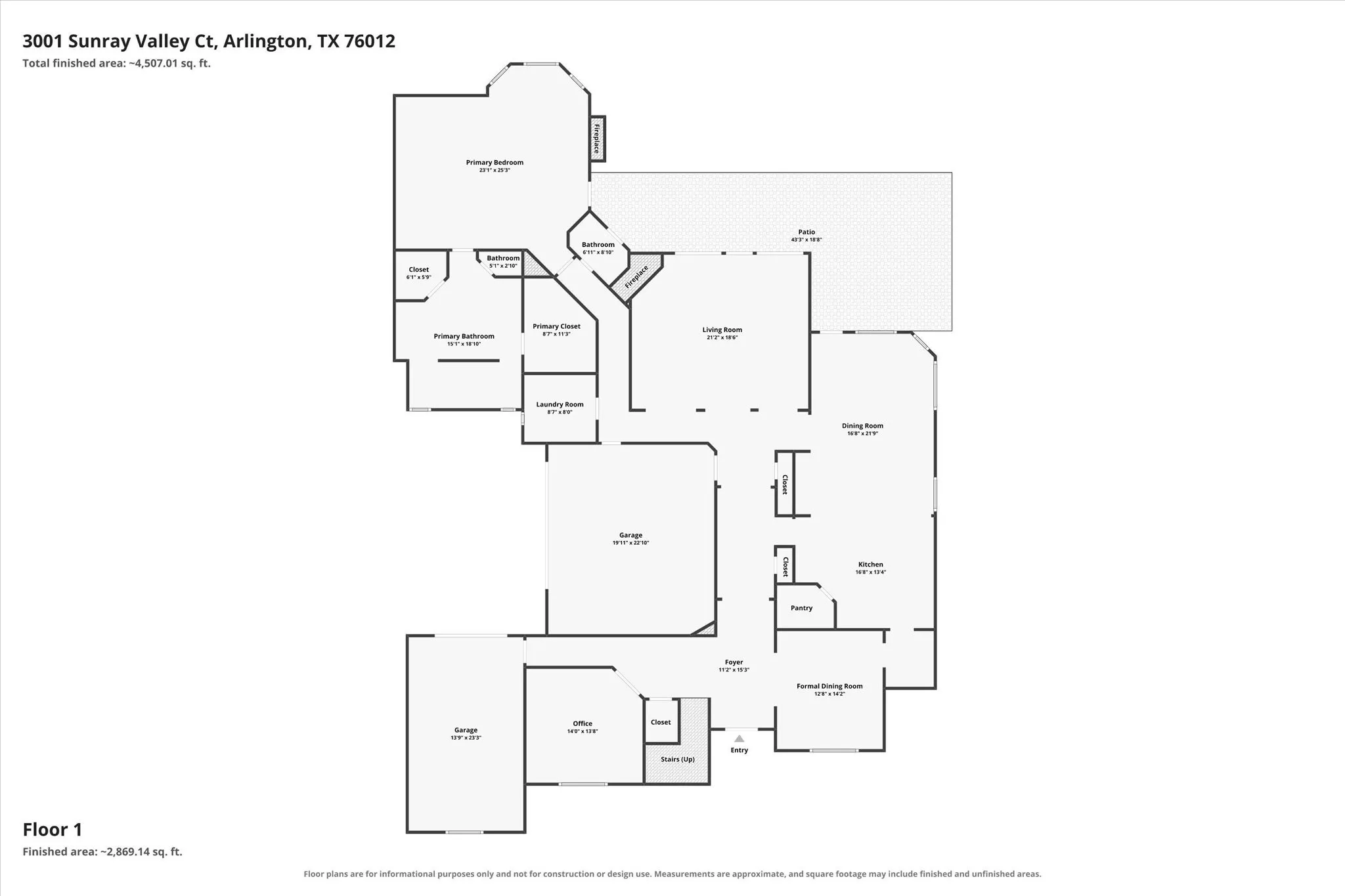 Single Family Residence For Sale in Tarrant County , 3001 Sunray Valley Court, Arlington, Texas 76012, 4 Bedroom, 4 Bathroom, 3 Garage spaces, 4,940 Sqft, built in 2005, mls#21358037, Real Estate Agent in Arlington, Homes For Sale in Tarrant county, Homes For Sale in Arlington, Realtor in Arlington Texas, Real Estate Brokerage Independent Realty Texas, Luminita Cordes Realtor