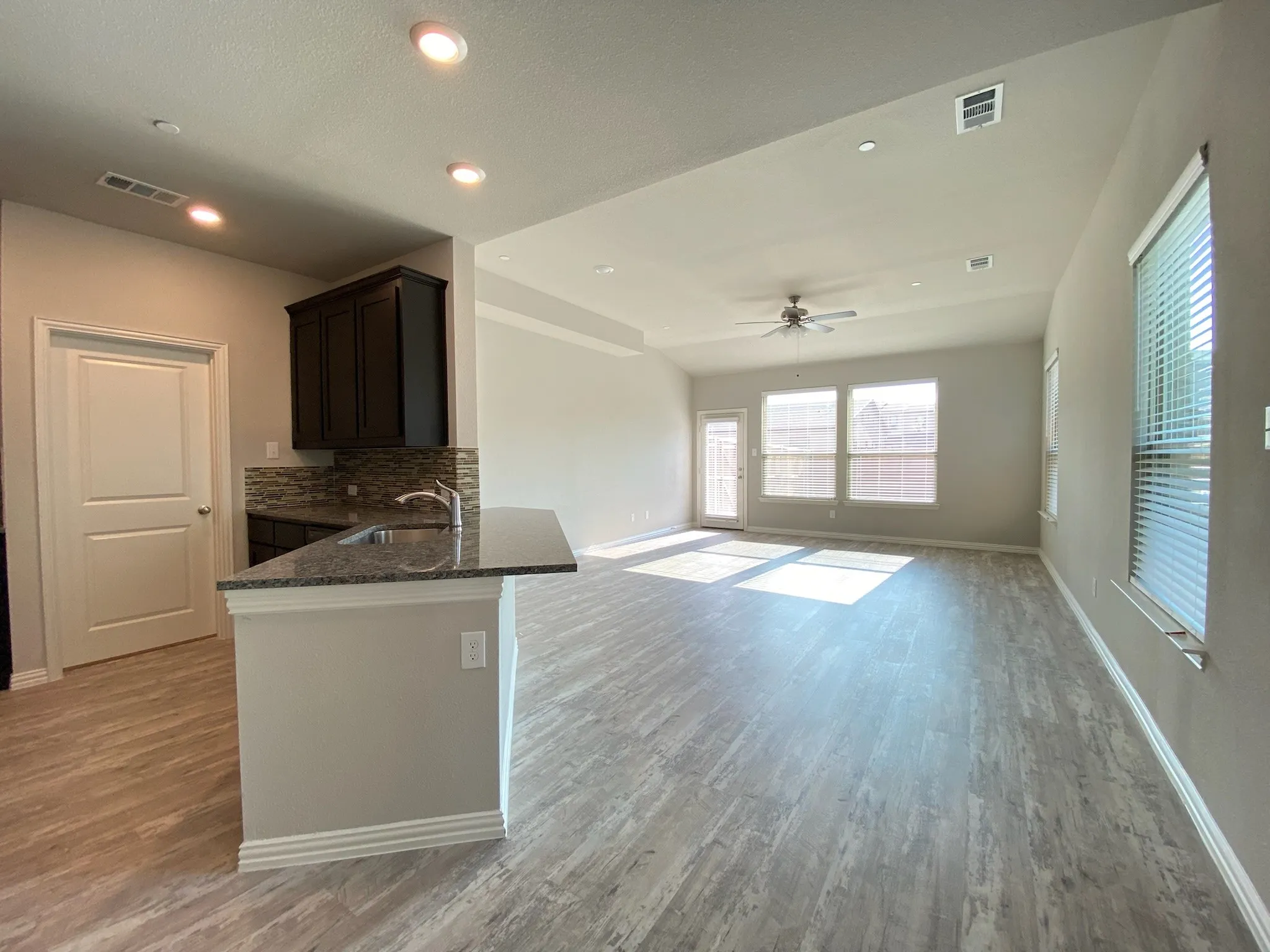 Open Space In Kitchen and Living Room