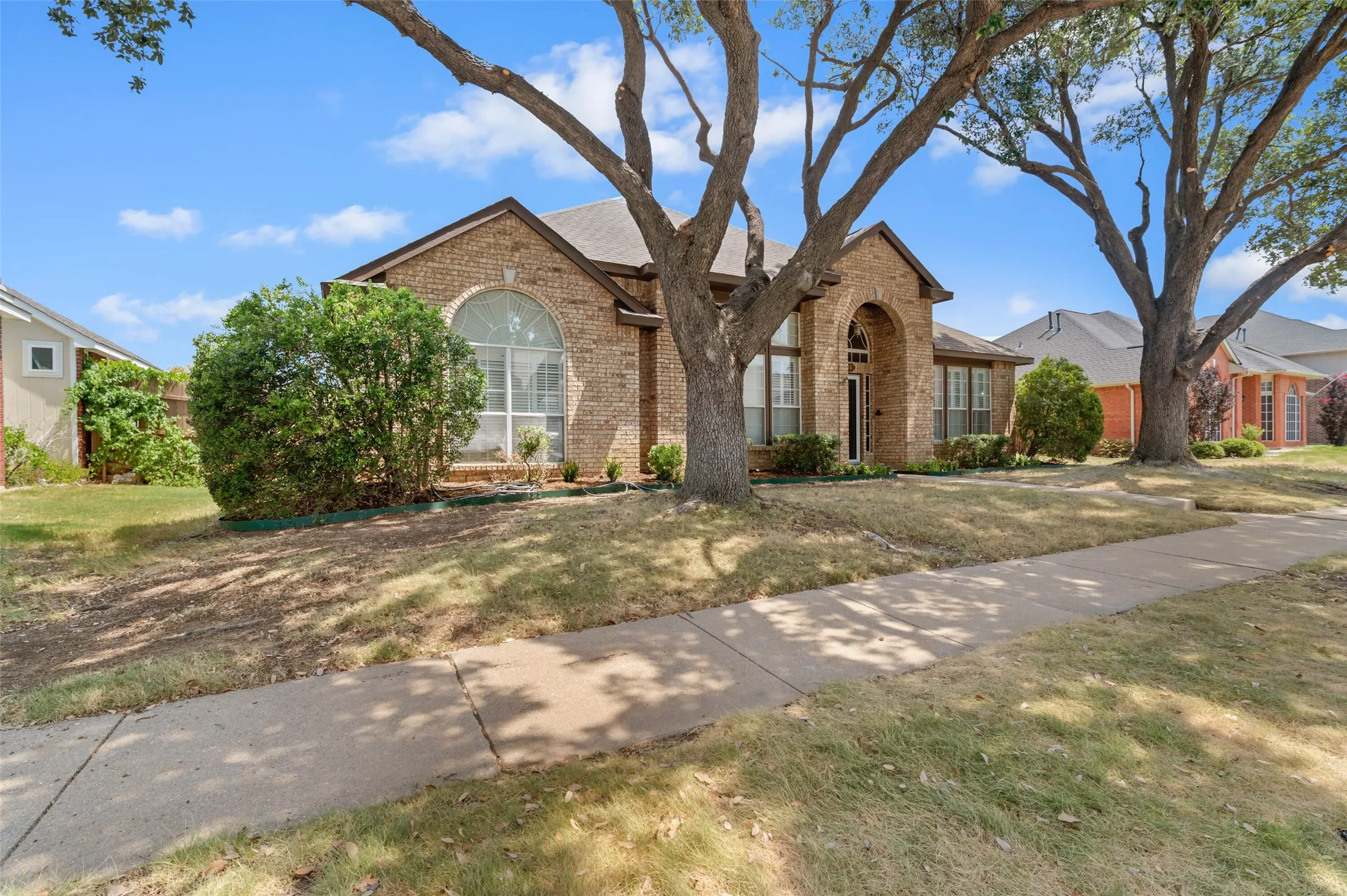 Beautiful 4-bedroom 3 bath home with a pool located in a quiet neighborhood in The Colony.  This one will not last long!