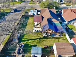 Back yard aerial view
