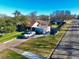 Front aerial view