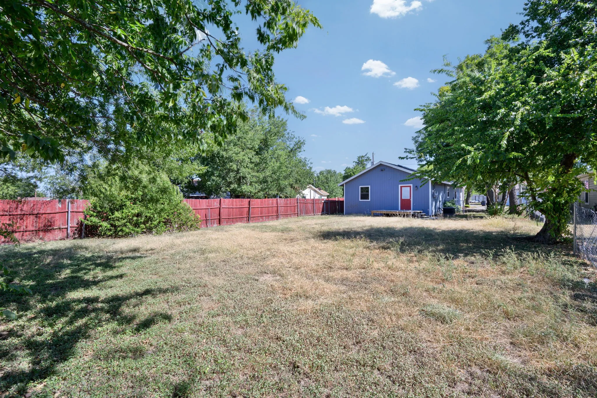 Large Back yard