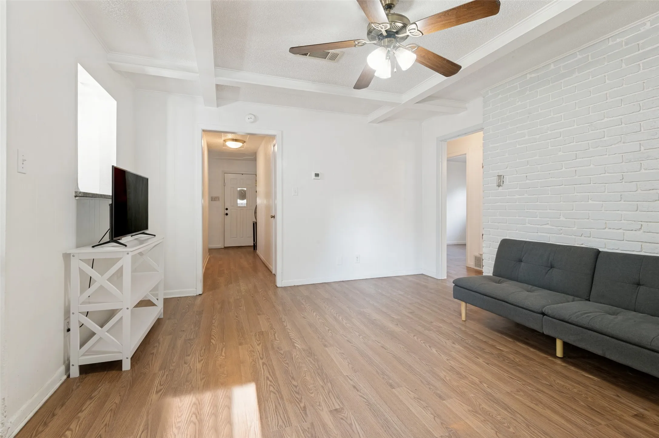 View of room as a sitting room