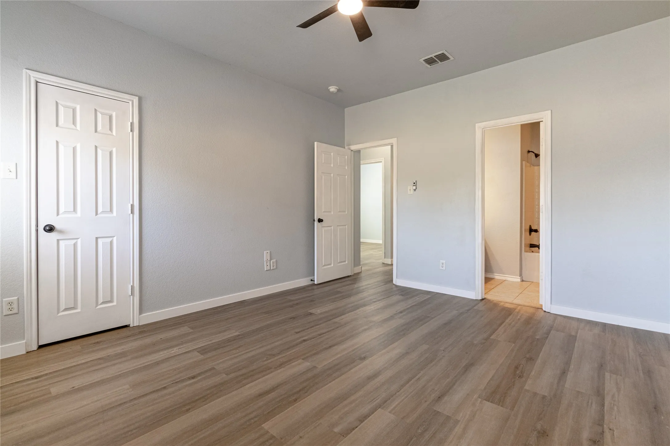 Large walk in closet