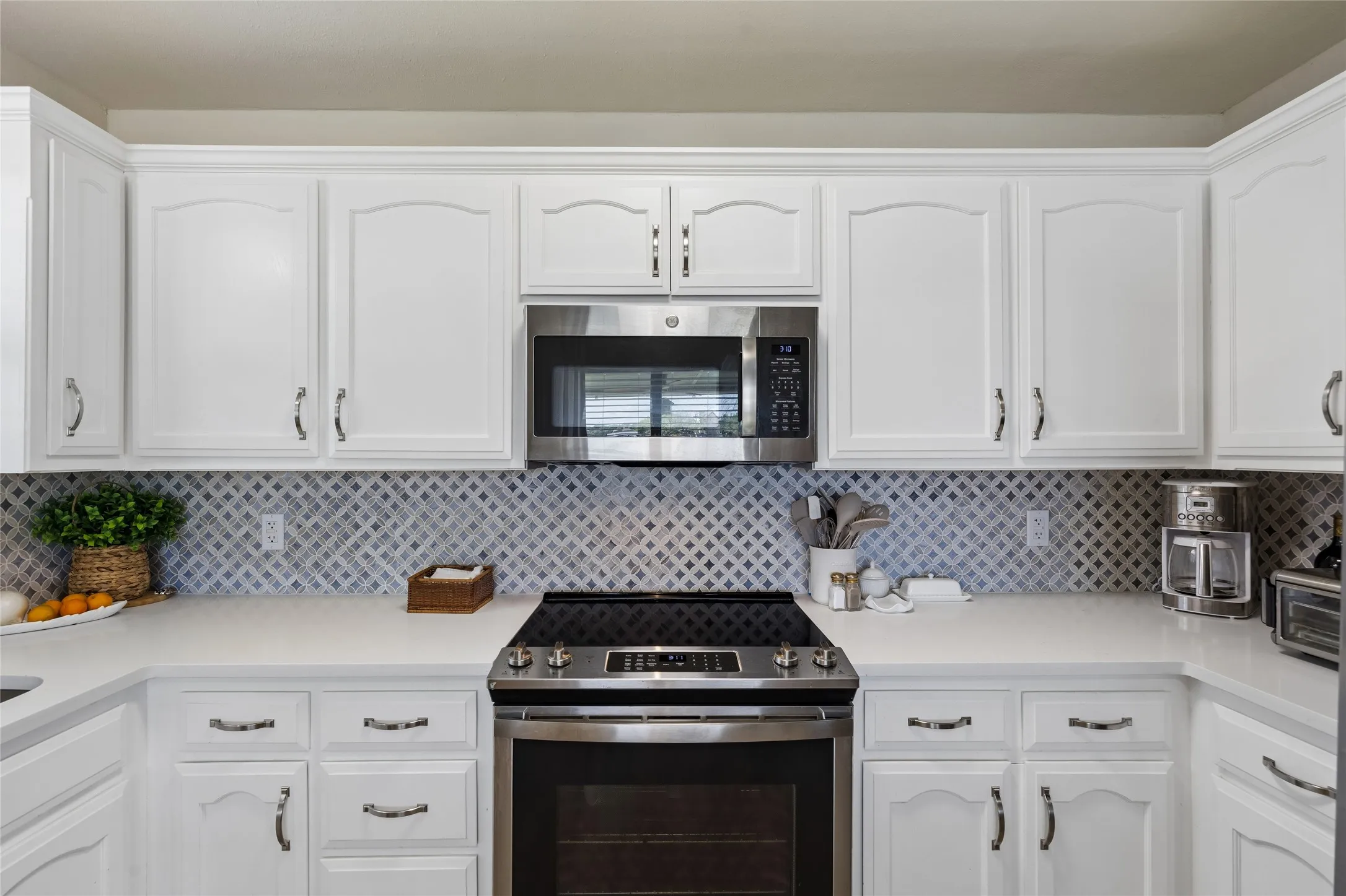 Kitchen with updated stainless appliances