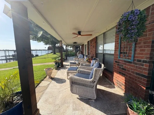 Relax on your back porch enjoy the views