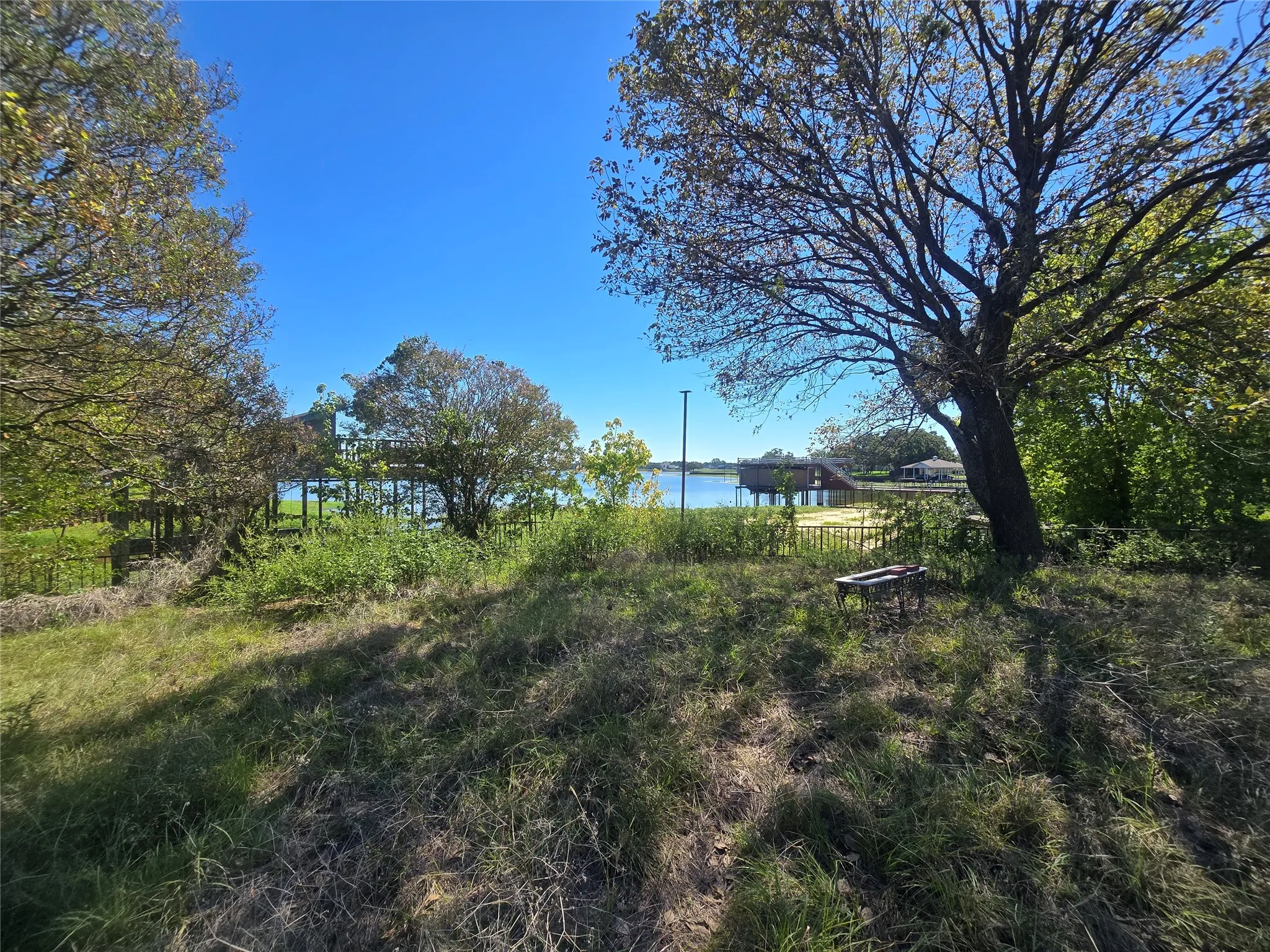 View of the Reservoir from the Middle of the Lot