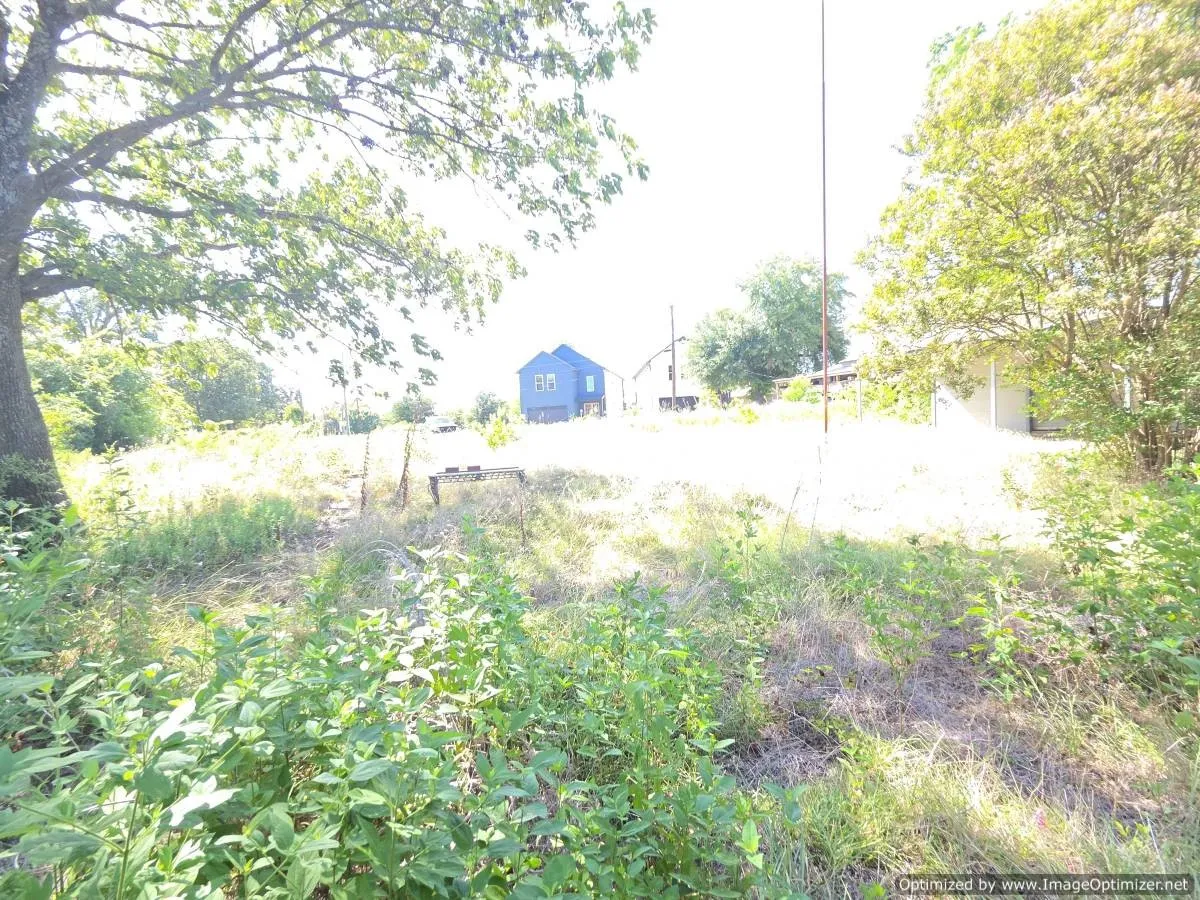 View Toward Front of Lot