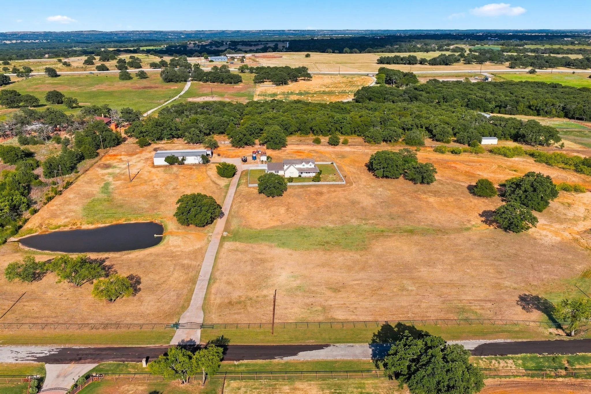 View of the property and pasture