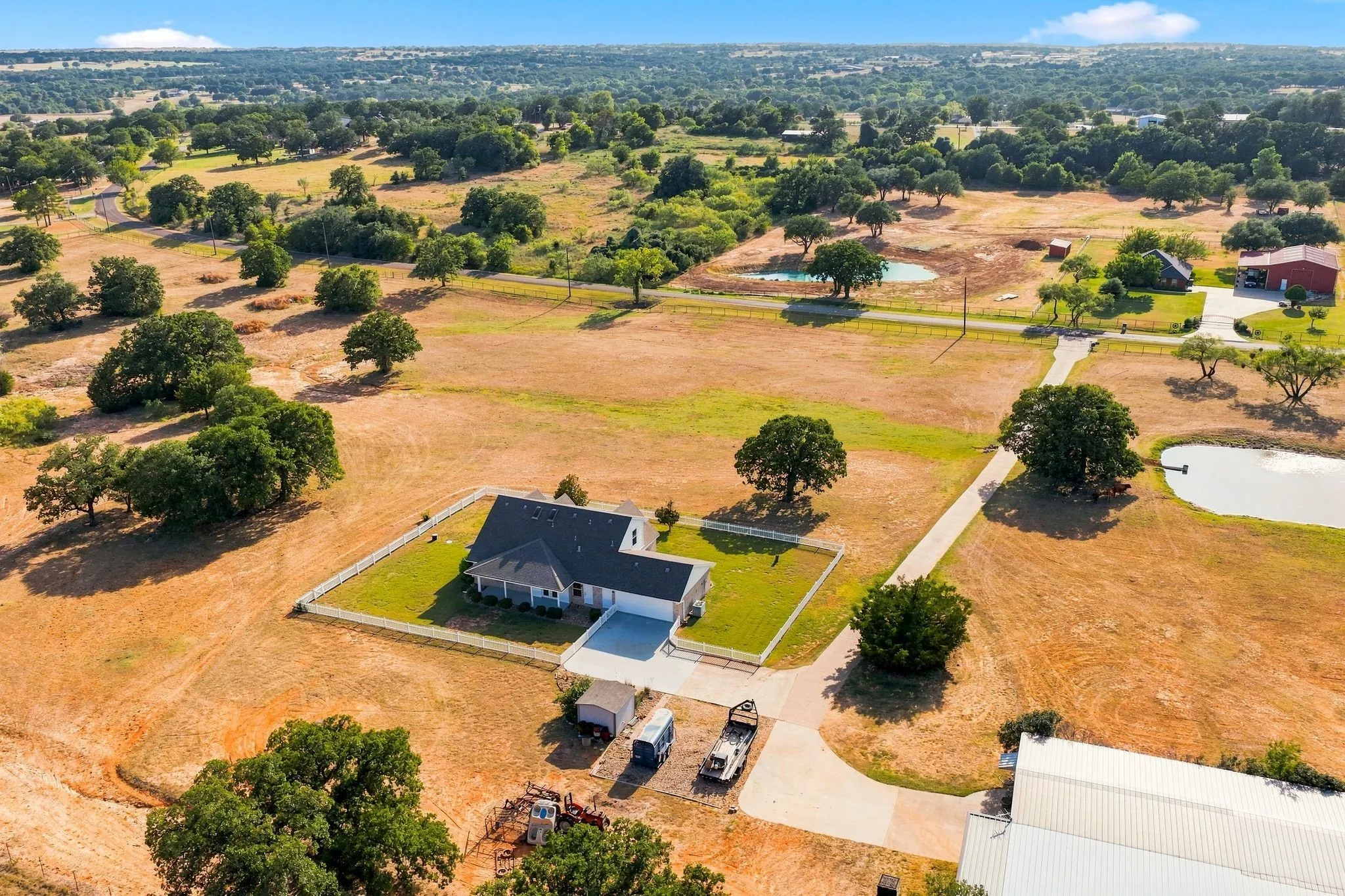 View from back of property