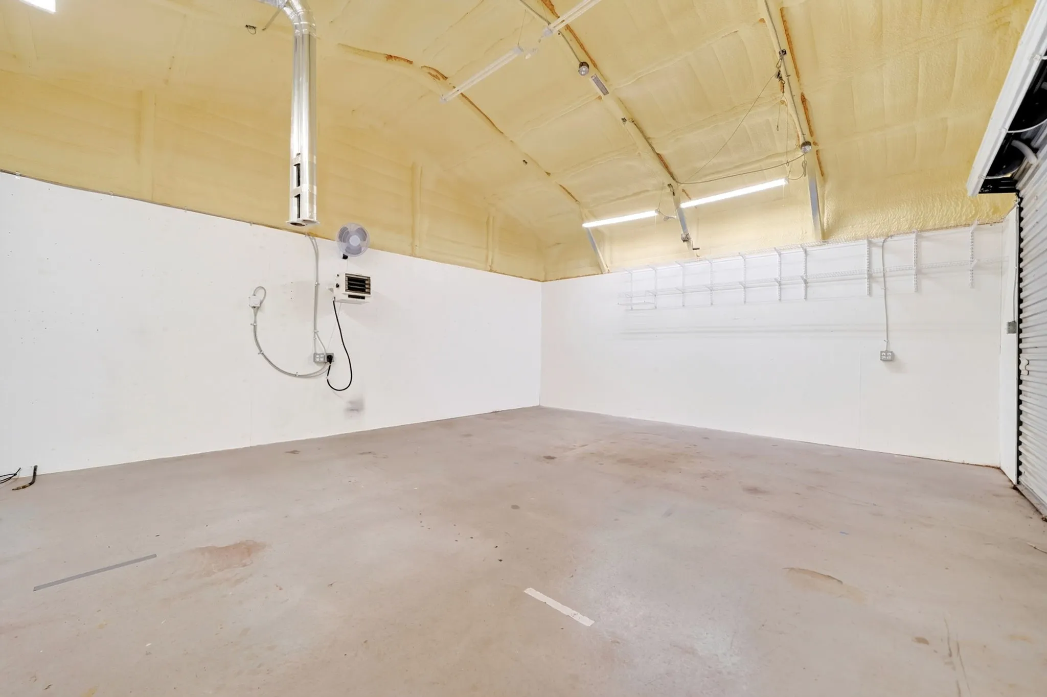 20 X 25 full foam envelope heated and cooled workshop