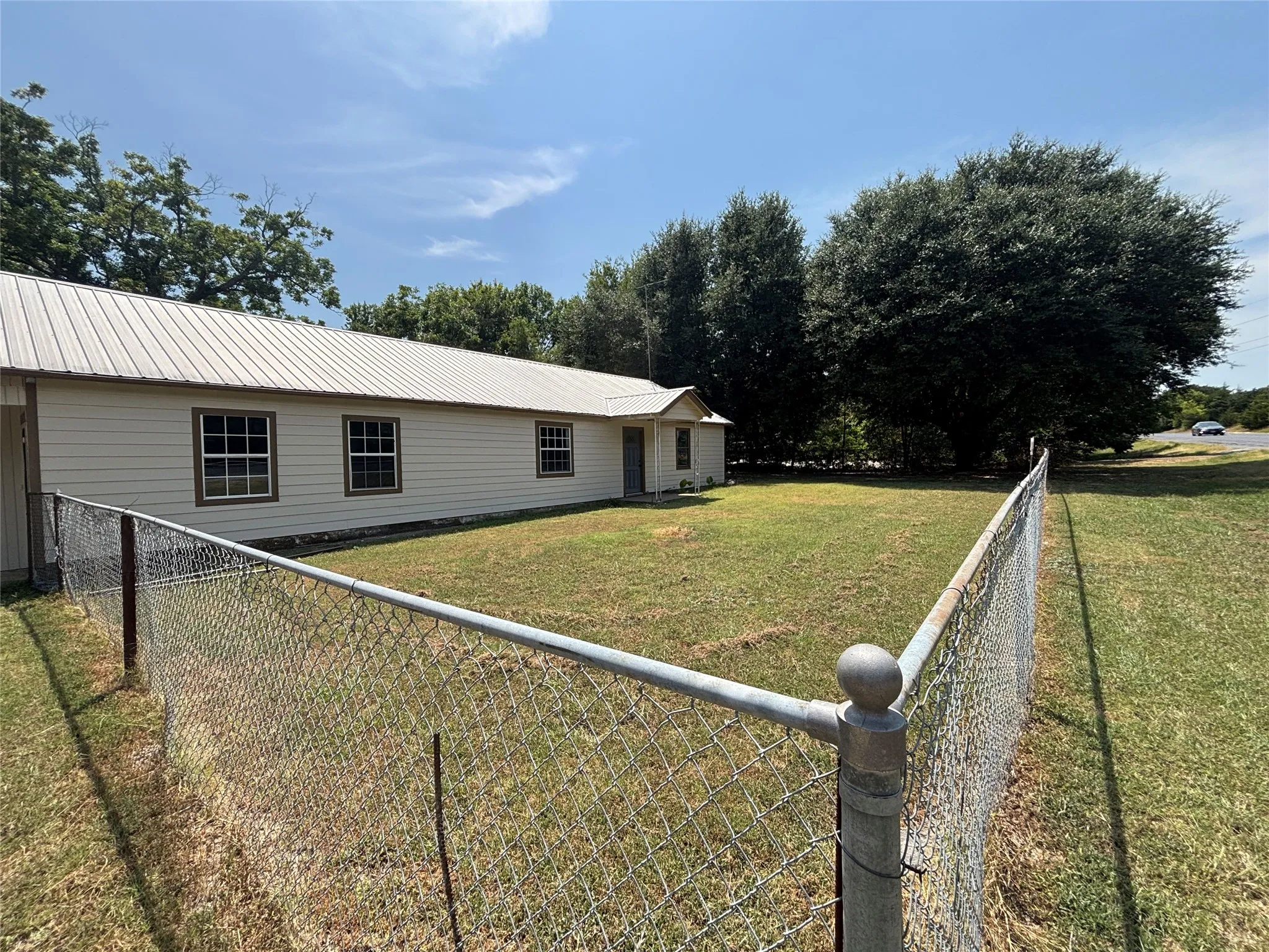 Front of Structure