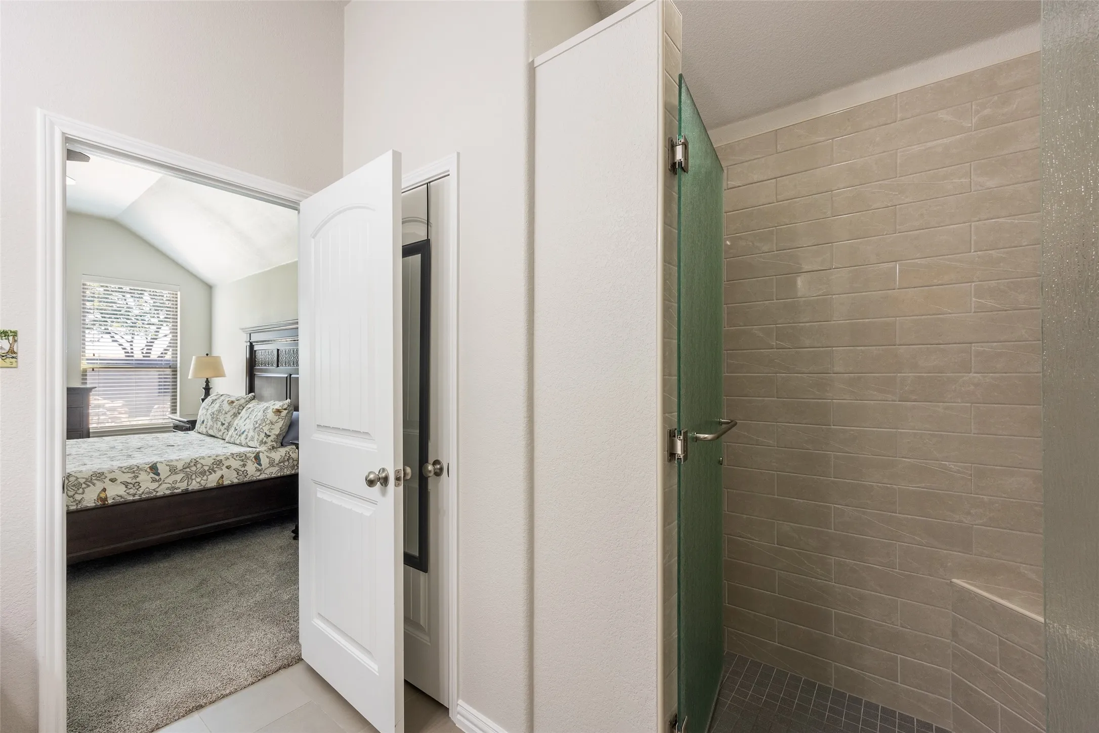 Ensuite with walk in shower