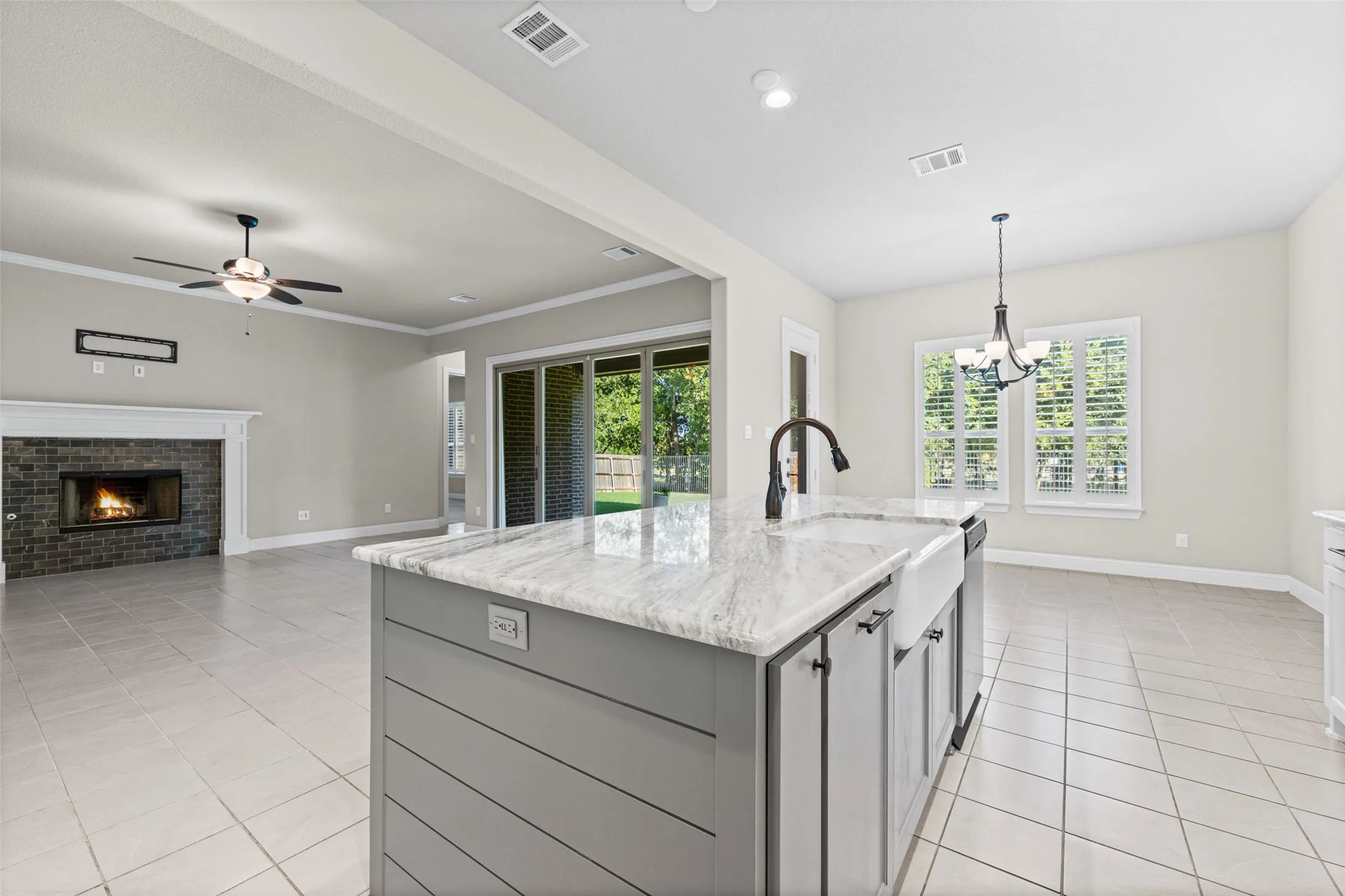 Open floor plan